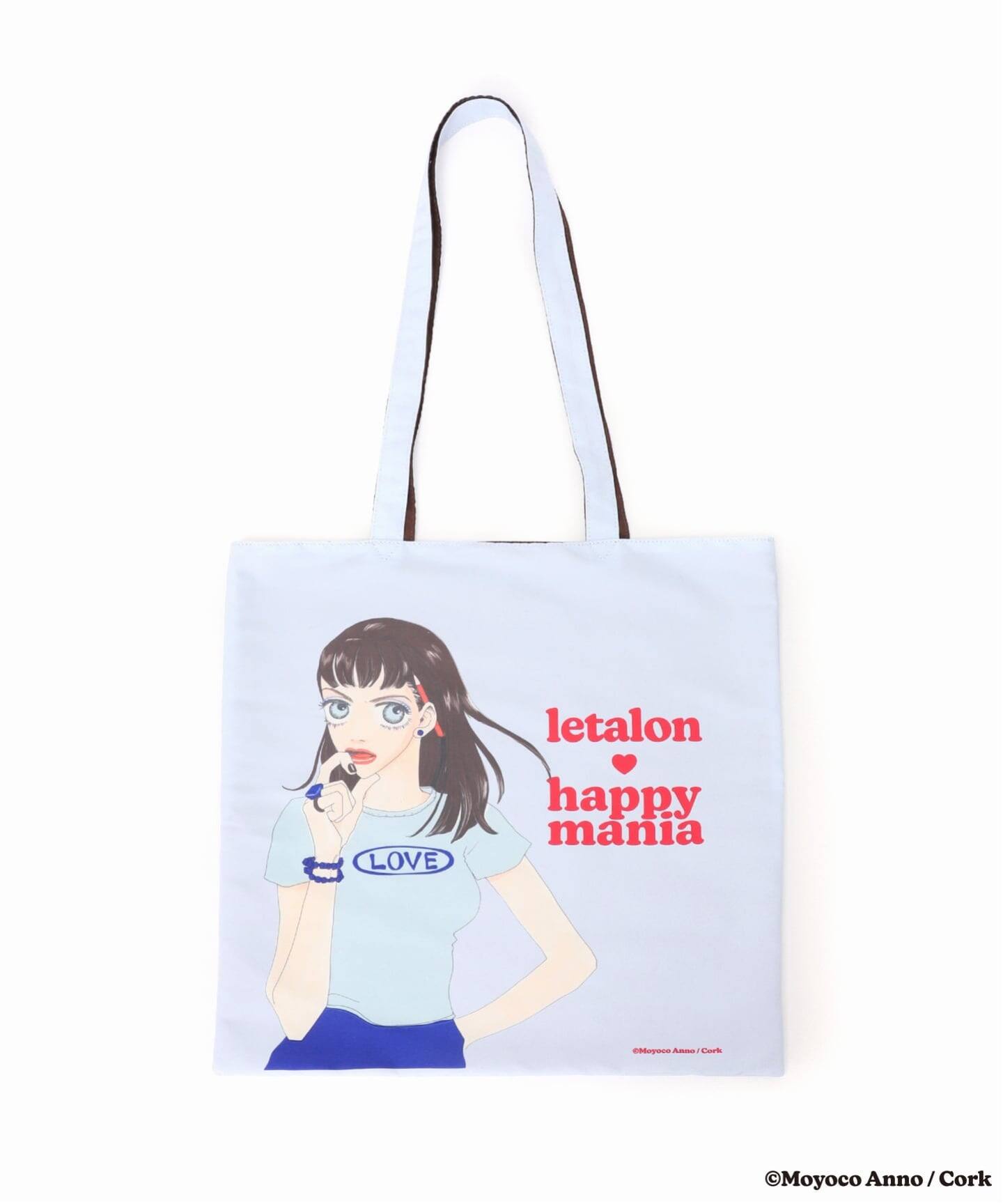 happyさん専用 トートバッグ トートバッグ HAPPY FACE EMMA 相良刺繍 お顔 サングラス LADY 撥水
