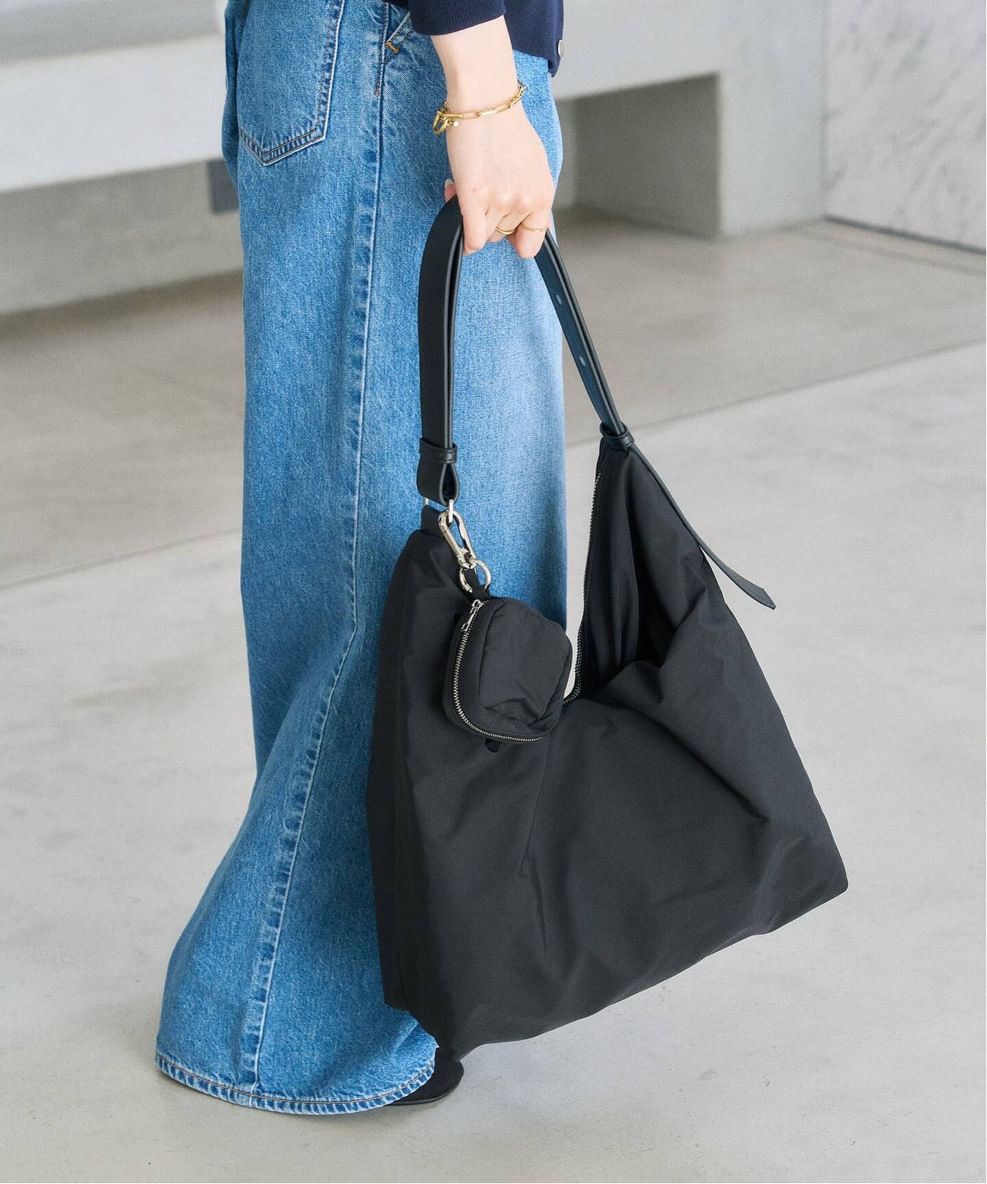 LETALON ナイロンコンビ2WAYギャザーBAG（トートバッグ）｜LE TALON 