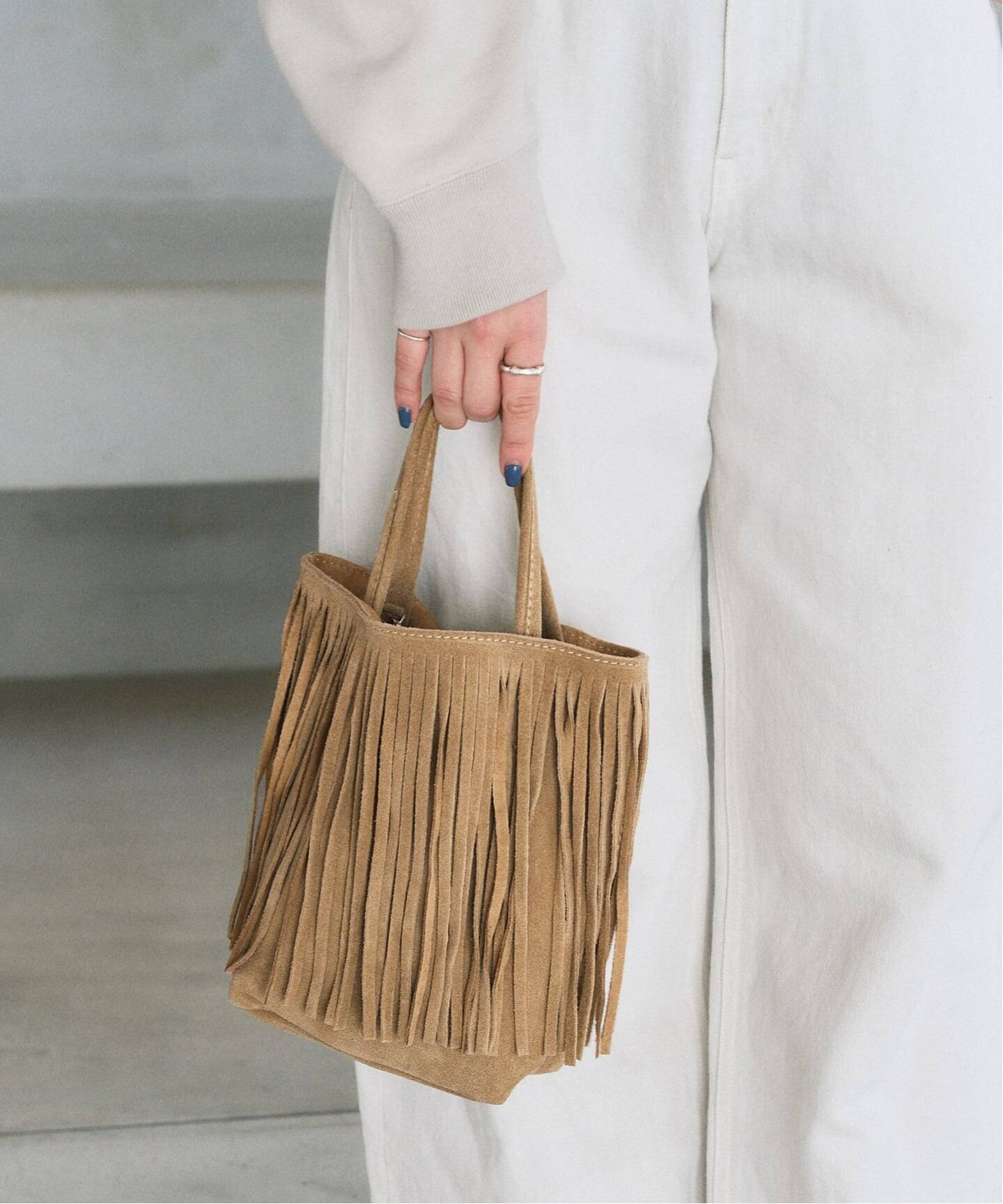 MILLELA FIRENZE/ミレッラ FRINGE TOTE（トートバッグ）｜LE TALON（ル