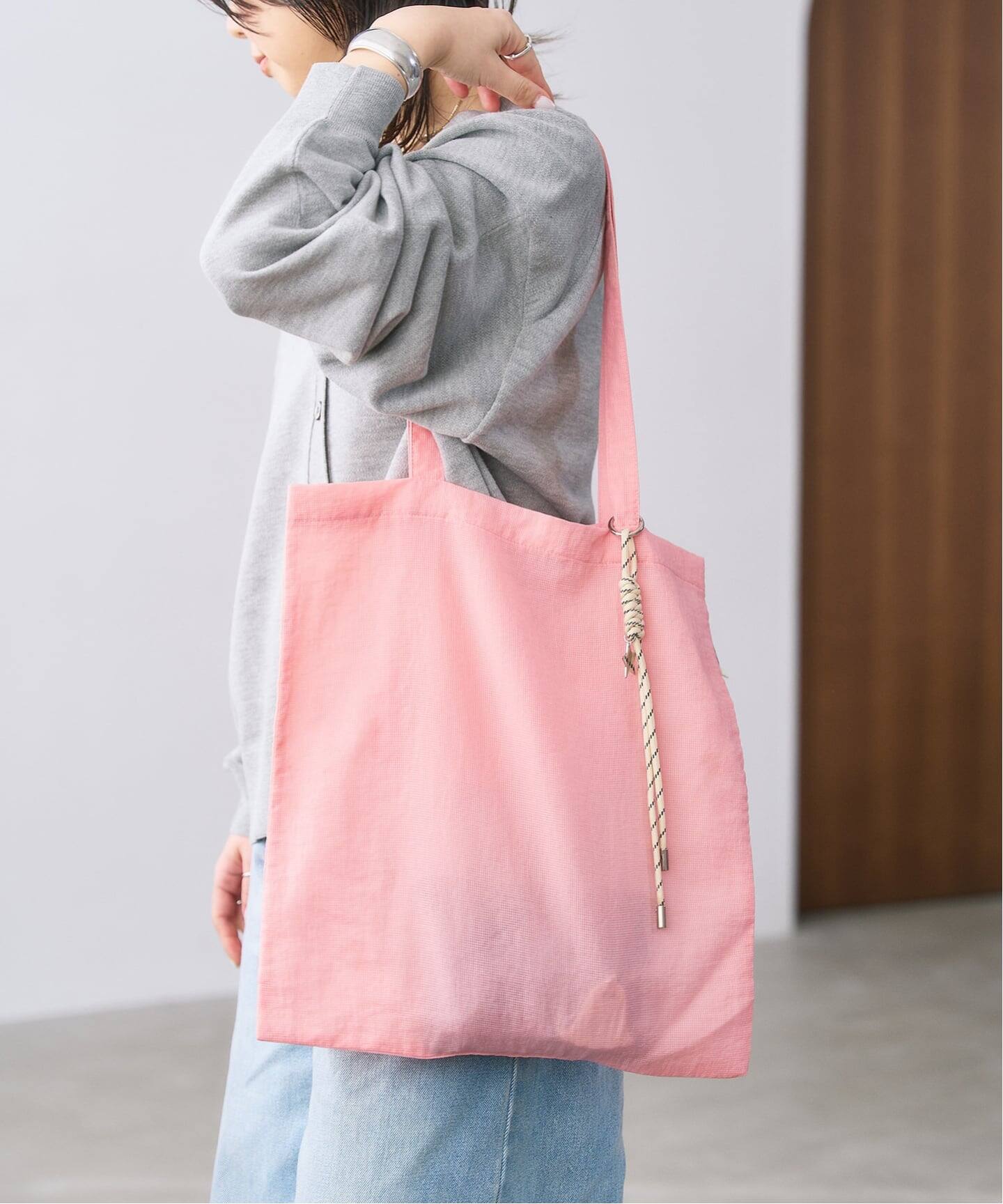 A4収納対応◎》LE TALON spring sheer tote（トートバッグ）｜LE TALON