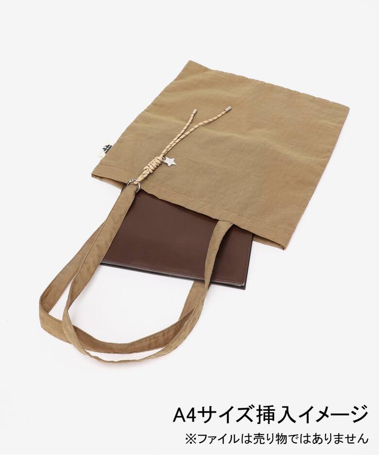 A4収納対応◎》LE TALON spring sheer tote（トートバッグ）｜LE TALON 