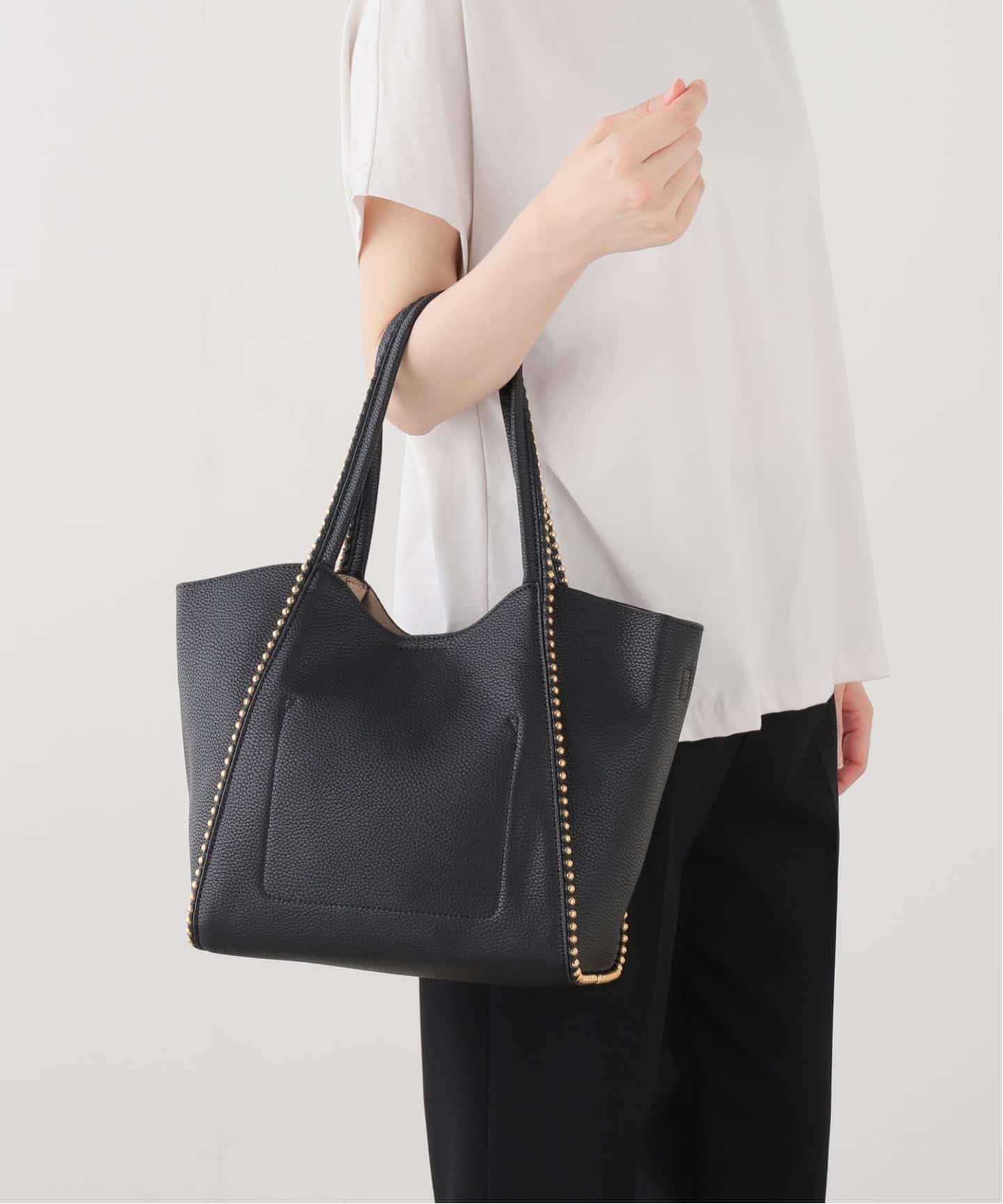 cachecache/カシュカシュ ボールチェーントート（トートバッグ）｜LE