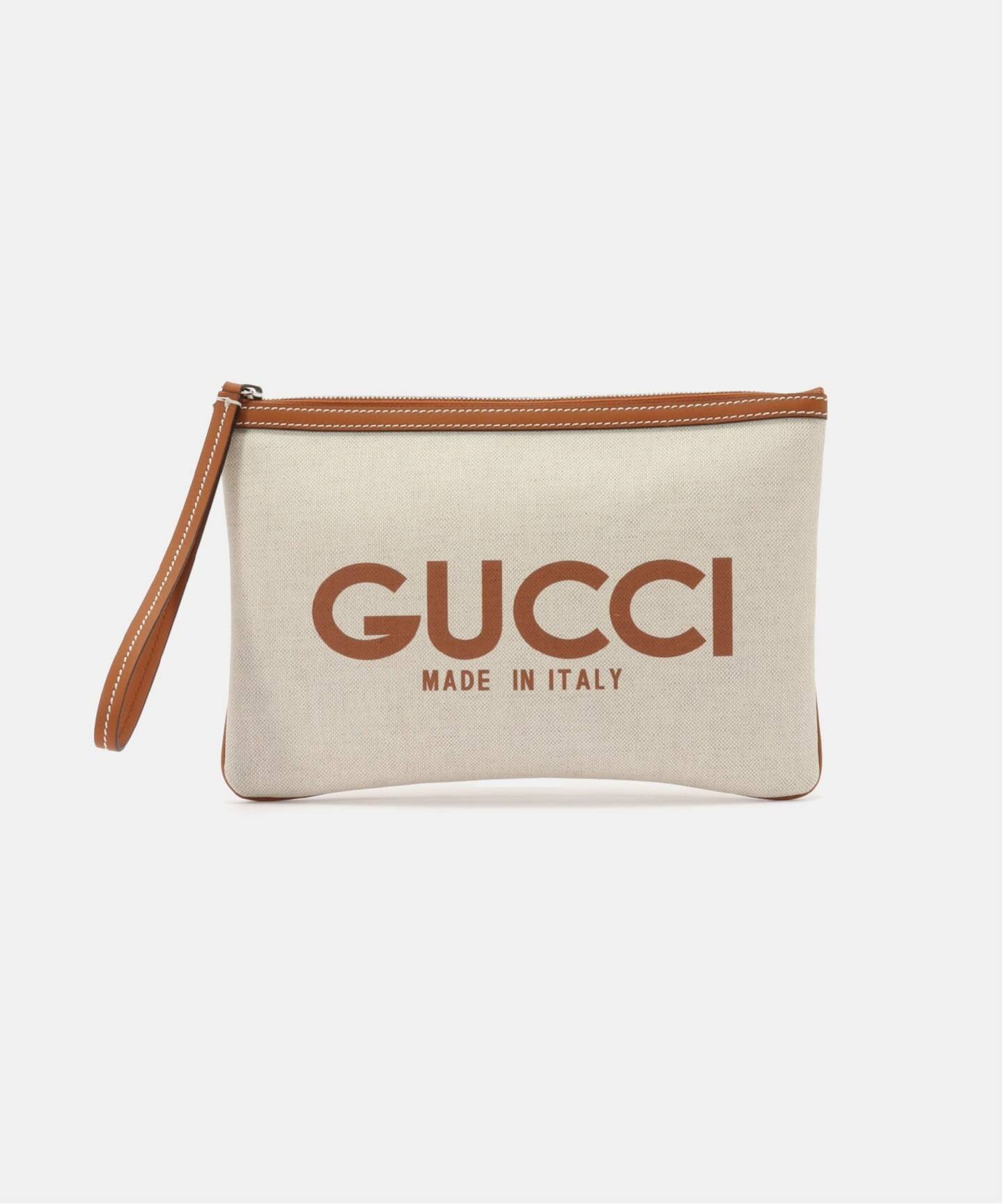 エ*ミ様 気まぐれ値引きヴィンテージGucci クラッチバッグ ロゴパターン GUCCI/グッチ】クラッチバッグ logo canvas（クラッチバッグ