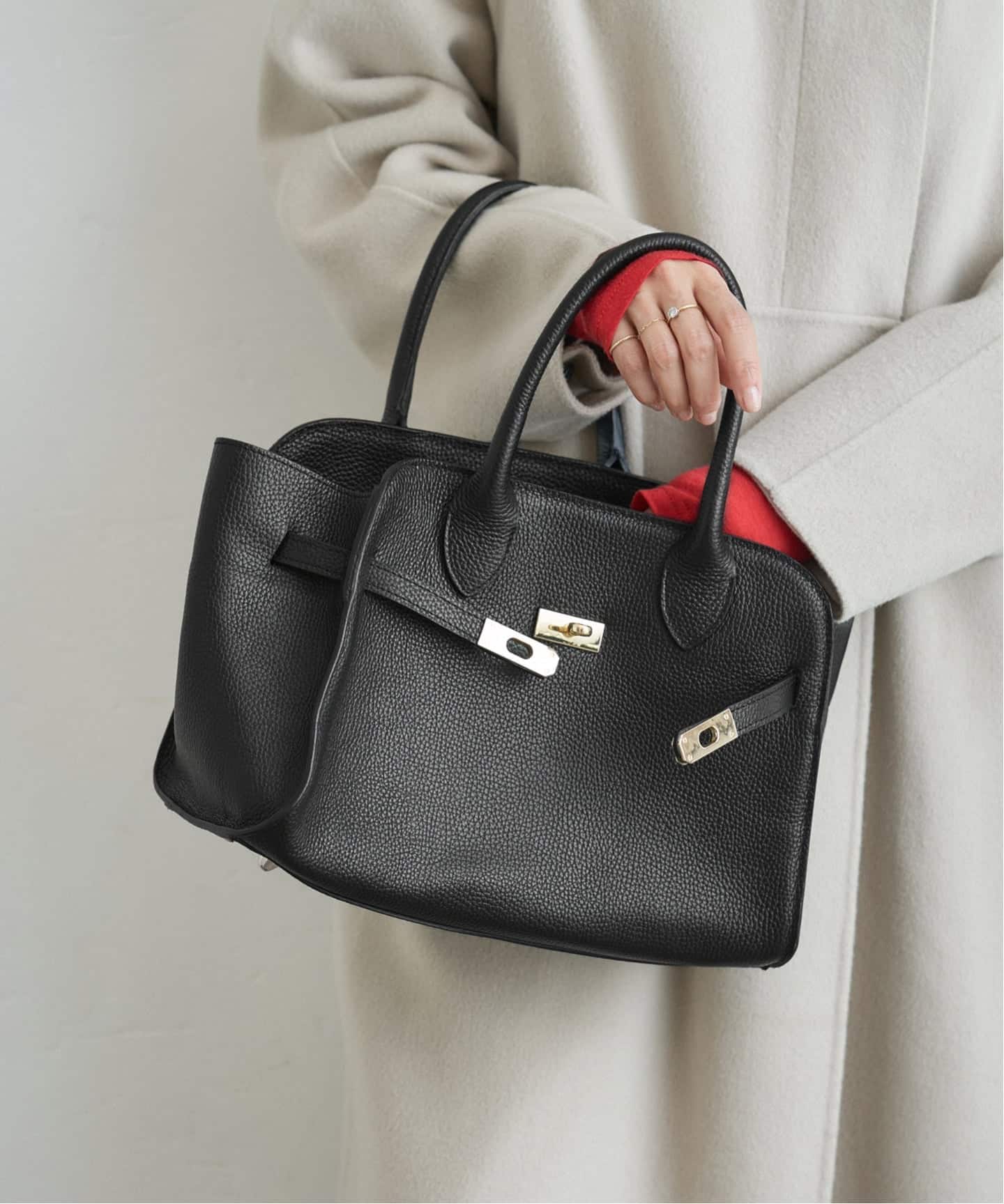 WEB限定/追加予約》AULENTTI/オウレンティ 別注 BELT BAG トートバッグ