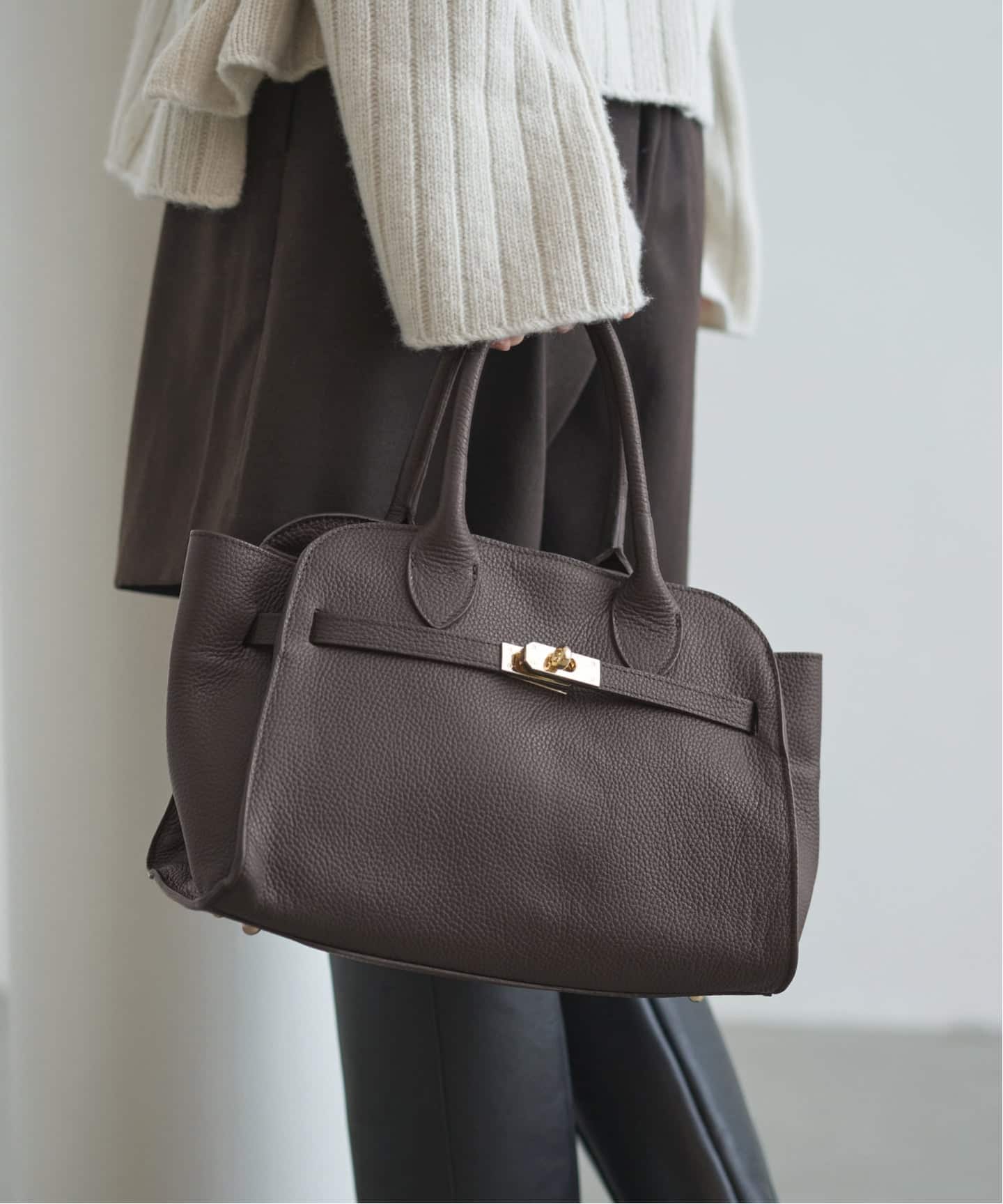 WEB限定/追加》AULENTTI/オウレンティ 別注 BELT BAG トートバッグ