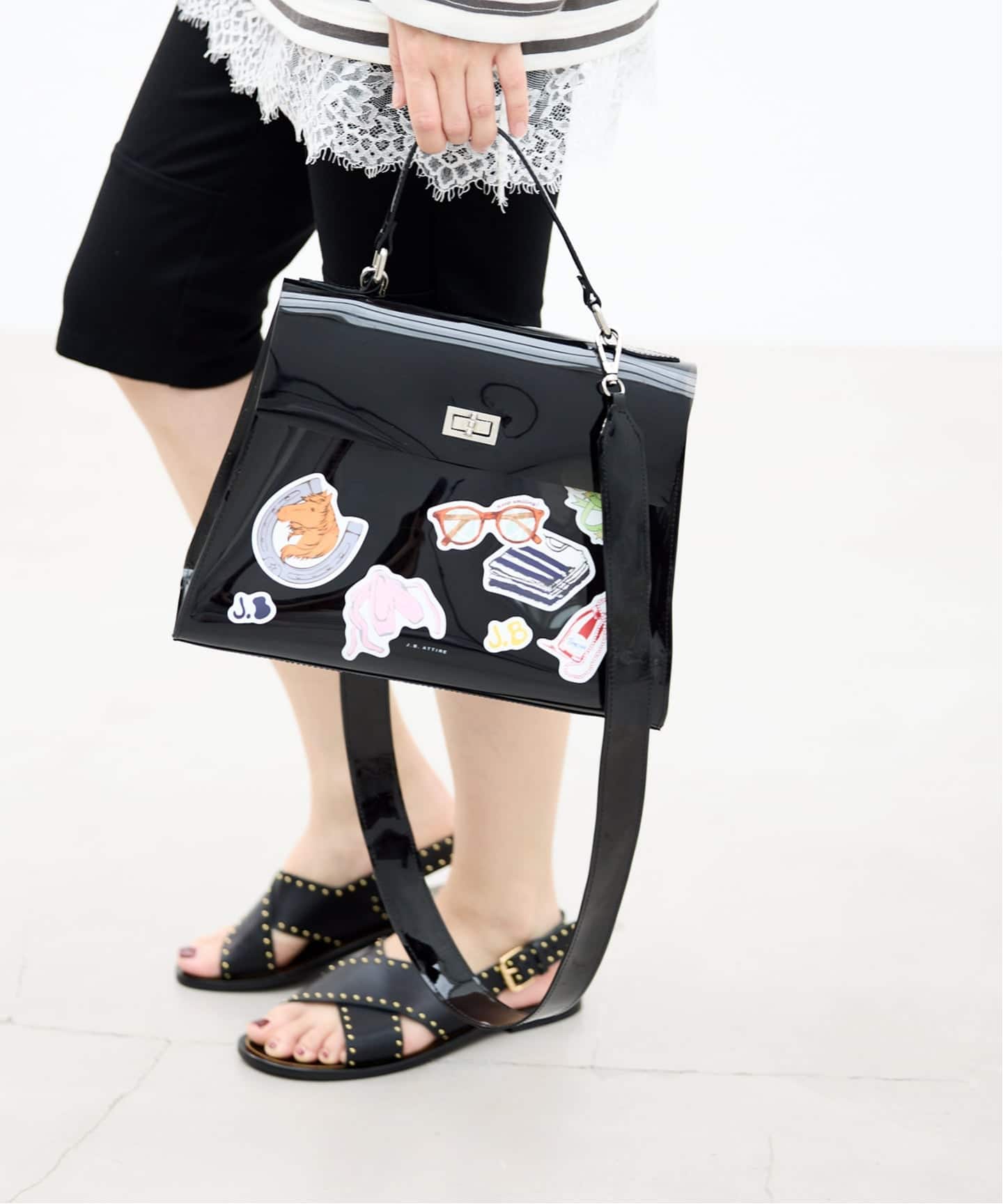 J.B.ATTIRE/ジェービーアタイア 別注 LE ROCHER BAG EX バッグ（トート