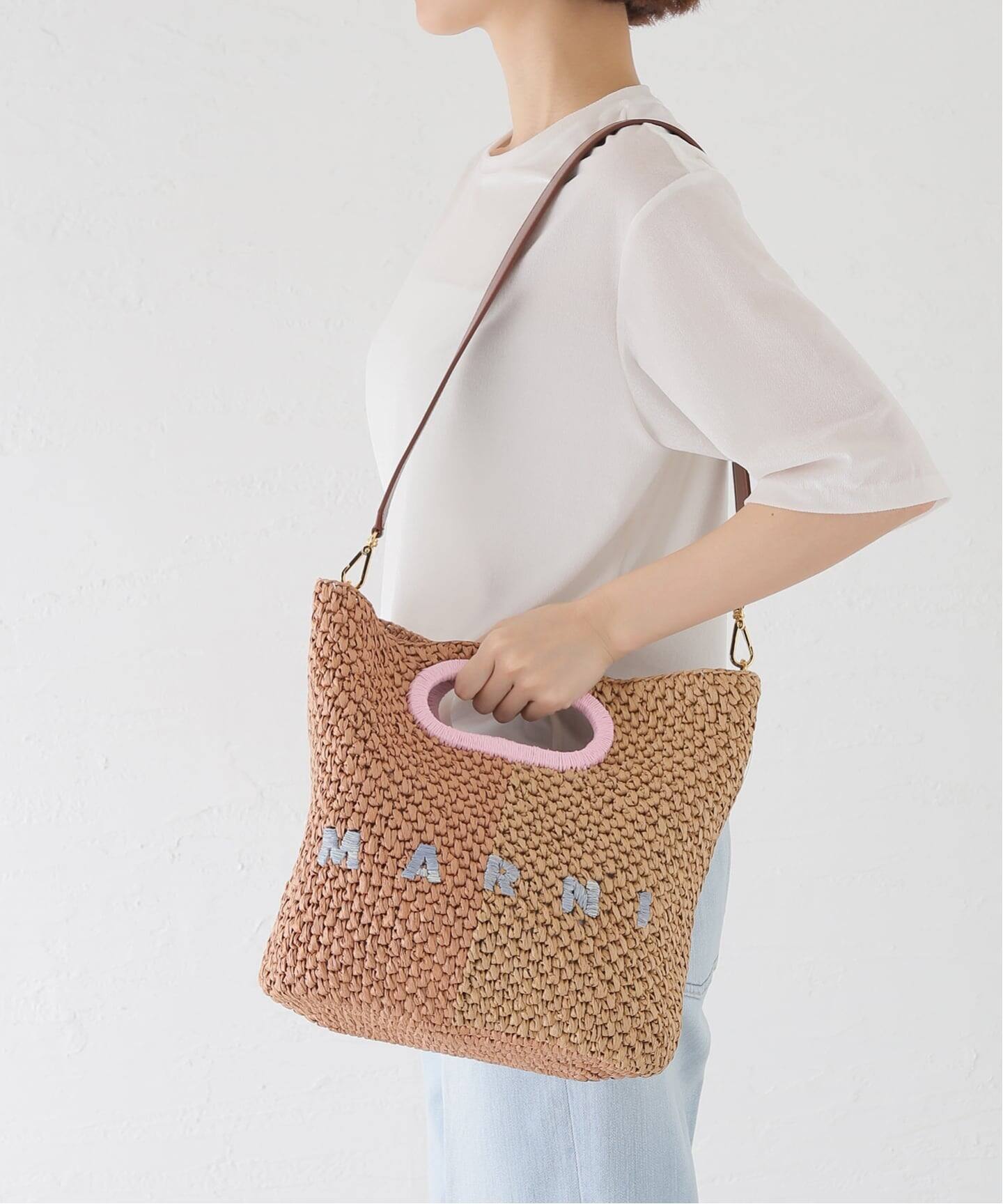 MARNI/マルニ 2WAYクラッチバッグ BMMP0172A0P9110（クラッチバッグ