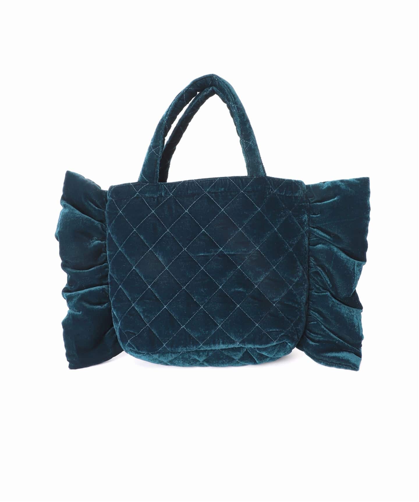 MALUS/マリュス Ruffle mini bag バッグ MSG-025（ハンドバッグ