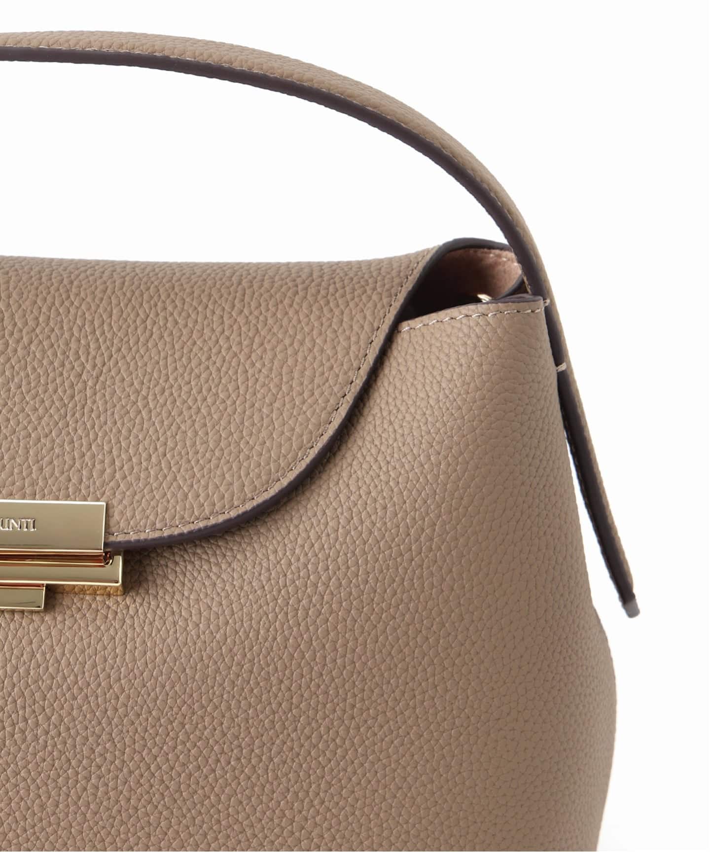 PUNTI. MAGNOLIA ハンドバッグ ブラウン WEB・一部店舗限定カラーあり/予約》PUNTI./プンティ MAGNOLIA HAND