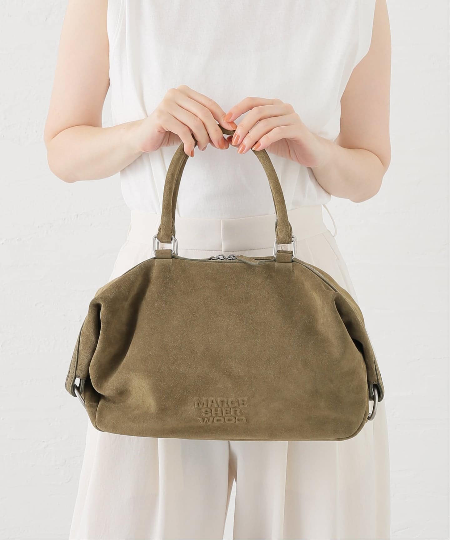 MARGE SHERWOOD/マージシャーウッド DUMPLING TOTE バッグ