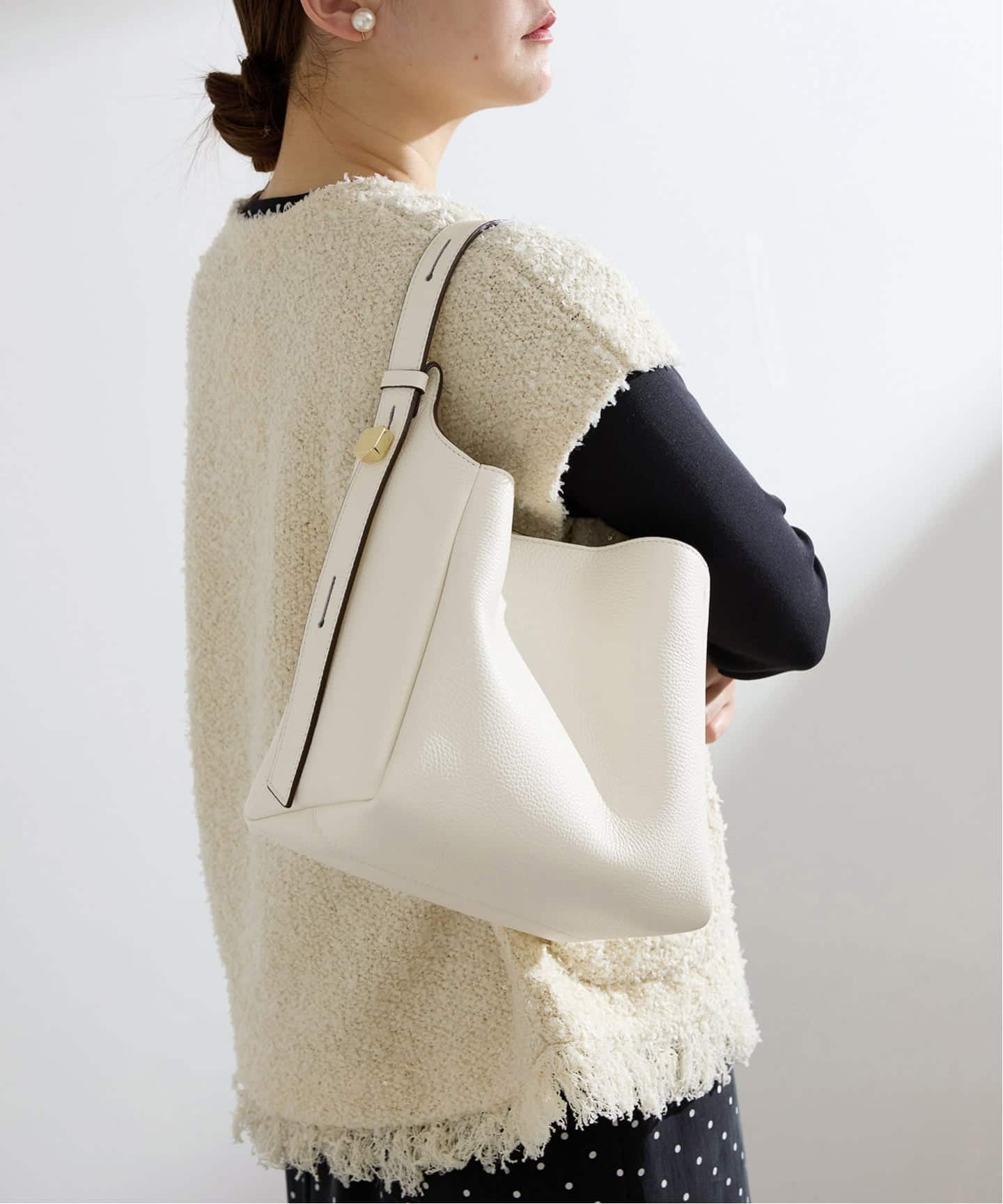 新品　IENA購入　LORISTELLA LETHER MINI BAG 予約》LORISTELLA/ロリステッラ MINI TOTE BAG トートバッグ 3697