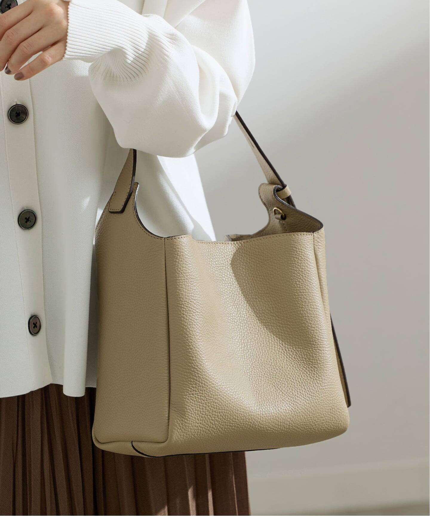 新品　IENA購入　LORISTELLA LETHER MINI BAG LORISTELLA/ロリステッラ レザーミニハンドルバッグ 2893N