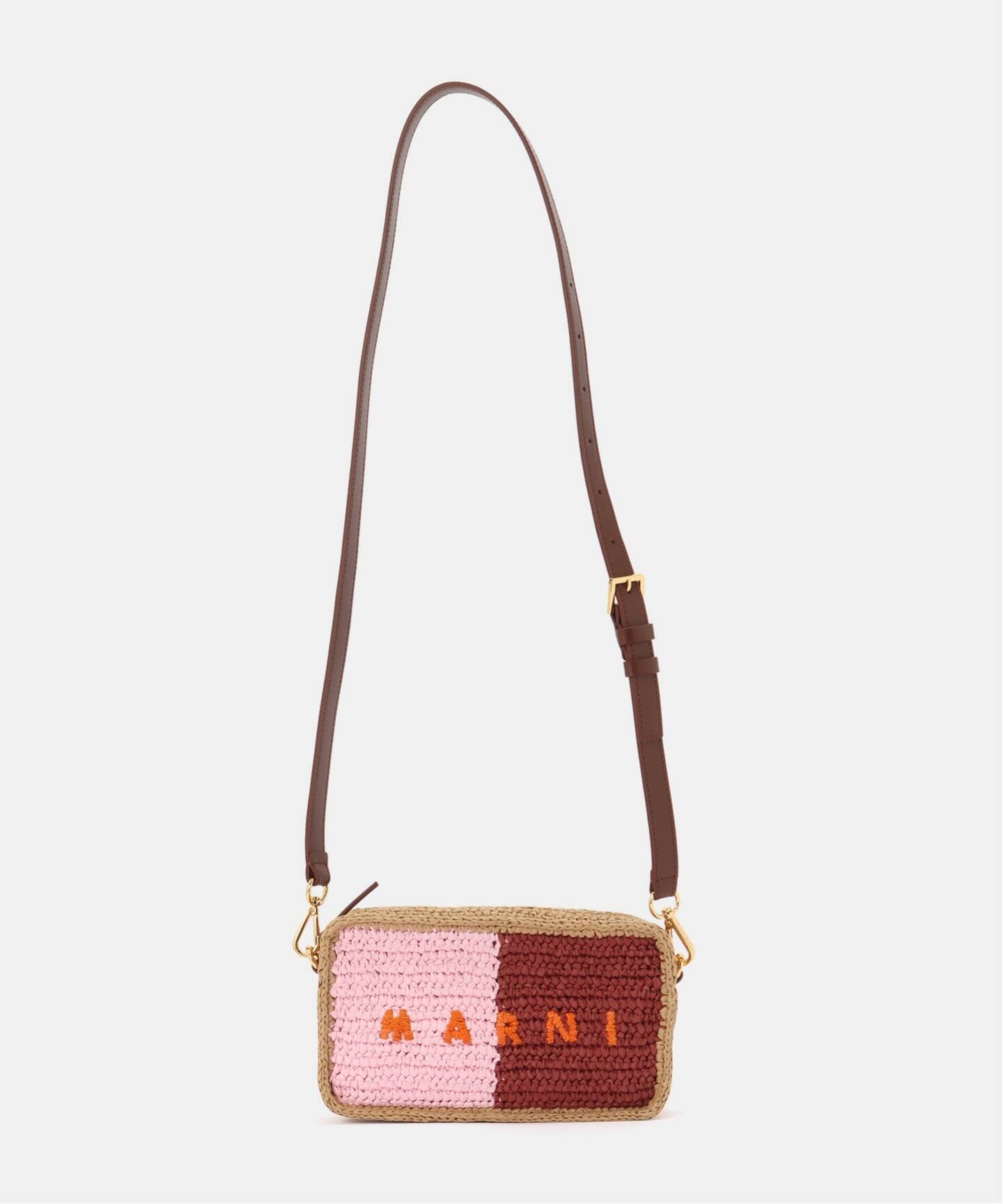 MARNI/マルニ Seaside カラーブロック カメラバッグ SBMP0276U0P9110