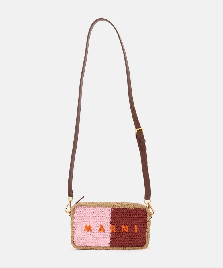 MARNI/マルニ Seaside カラーブロック カメラバッグ SBMP0276U0P9110 
