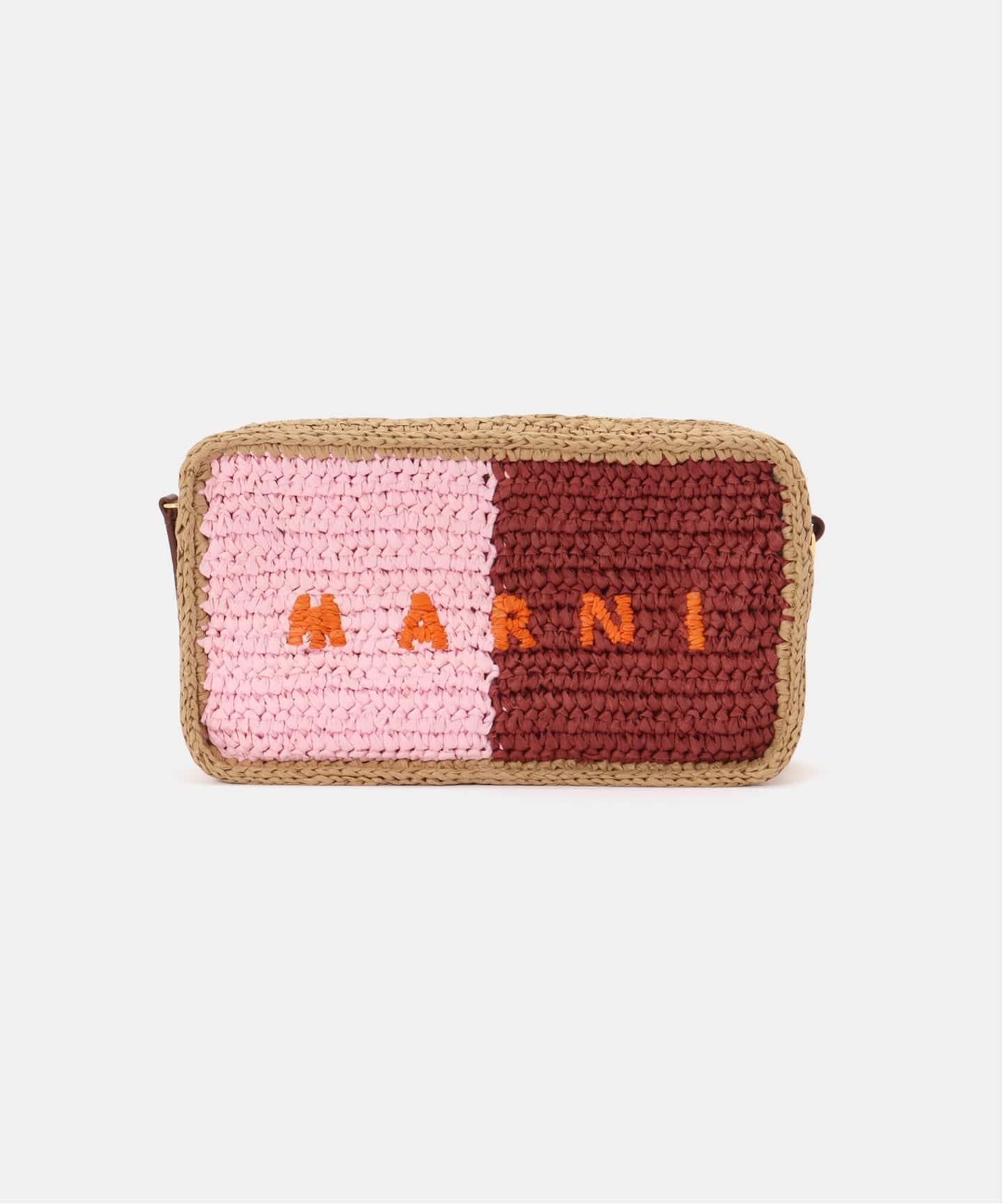 MARNI/マルニ Seaside カラーブロック カメラバッグ SBMP0276U0P9110