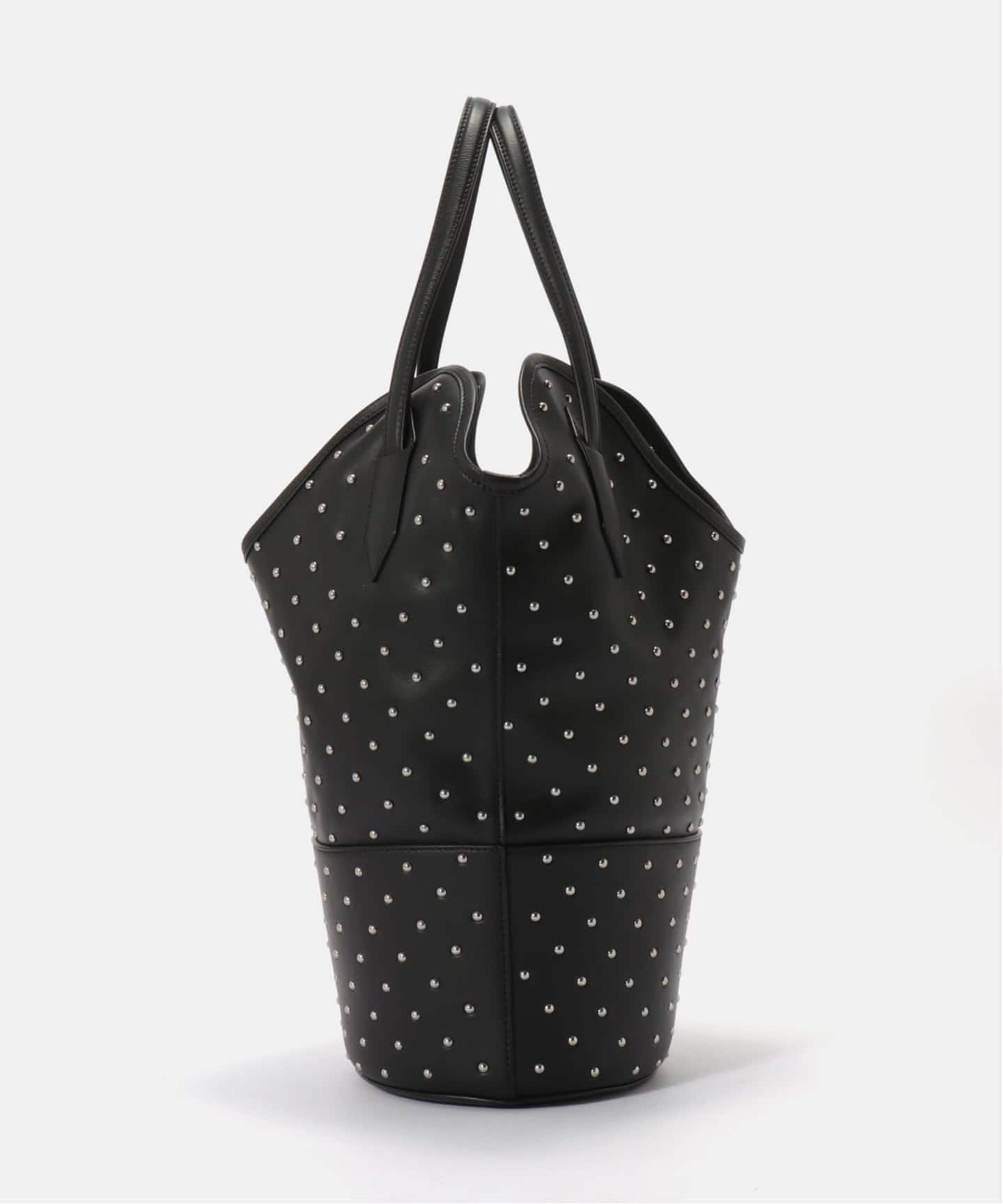 【美品】J&M DAVIDSON × IÉNA 別注 ハンドバック　最終価格❣️ J&M DAVIDSON/J&Mデヴィッドソン RAY BUCKET S STUDDED バッグ LSRB