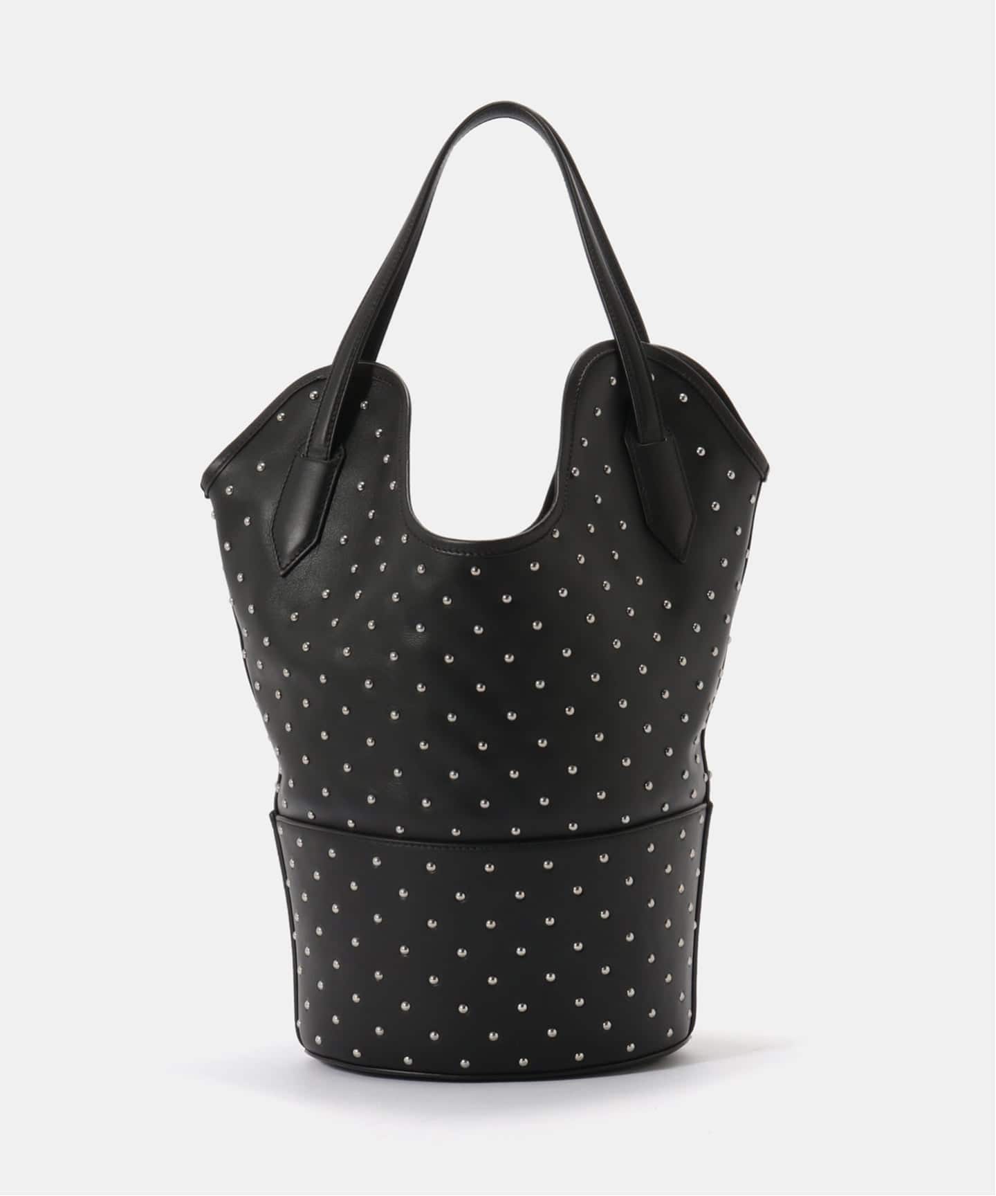 【美品】J&M DAVIDSON × IÉNA 別注 ハンドバック　最終価格❣️ J&M DAVIDSON/J&Mデヴィッドソン RAY BUCKET S STUDDED バッグ LSRB