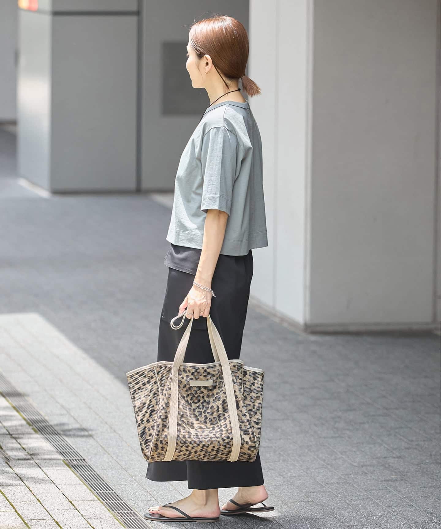 予約》qbag paris/キューバッグ パリ 別注NEST ZIP M バッグ（トート