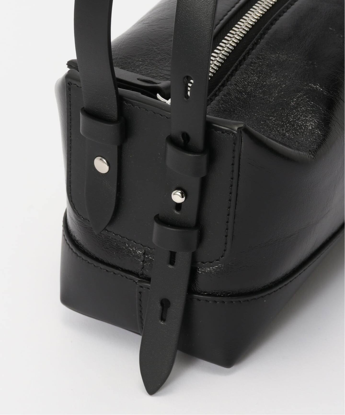 maison margiela バッグ Maison Margiela Leather Duffle Bag - Blue Luggage and Travel