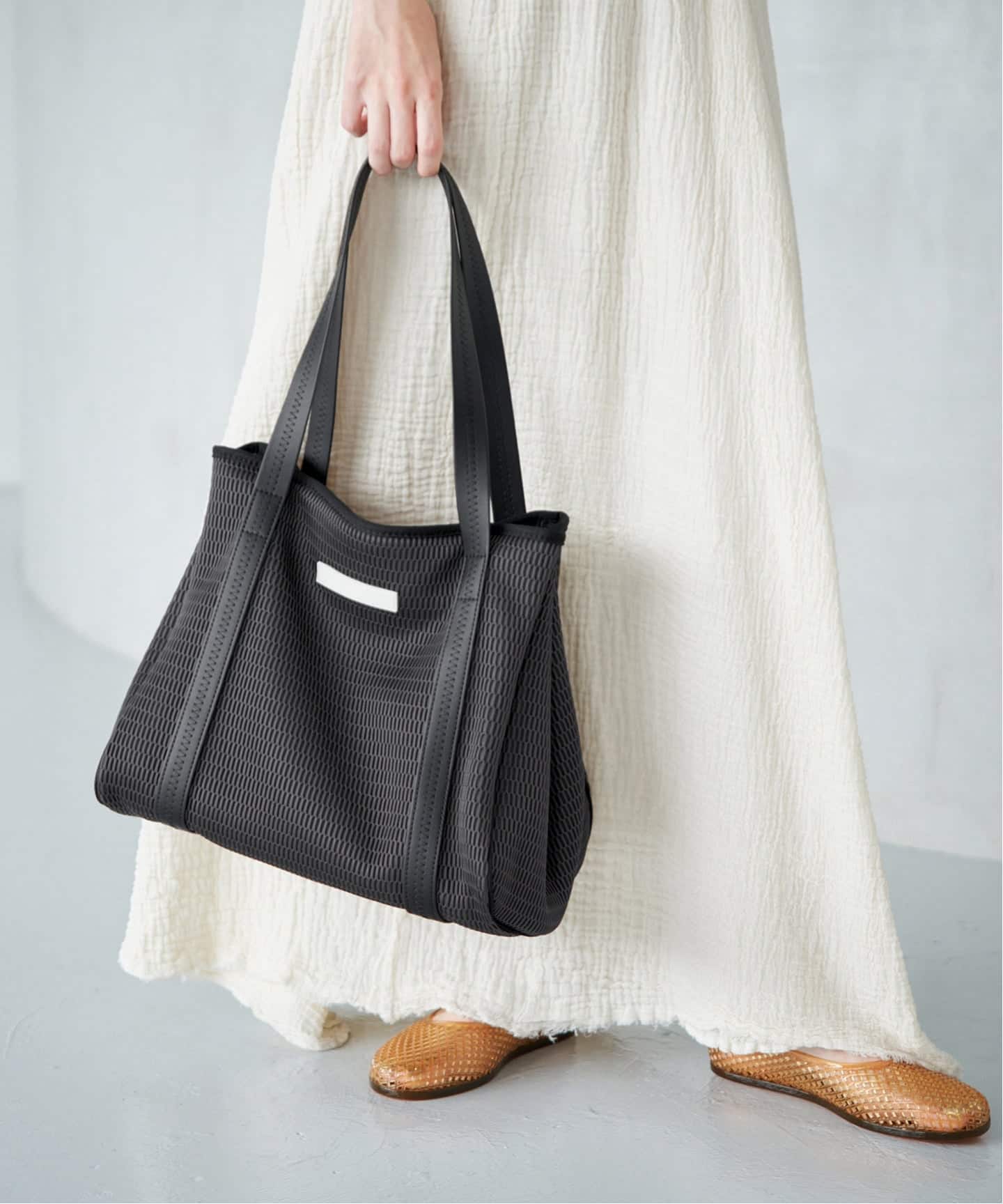 洗濯機洗い可》qbag paris/キューバッグ パリ 別注NEST ZIP M バッグ