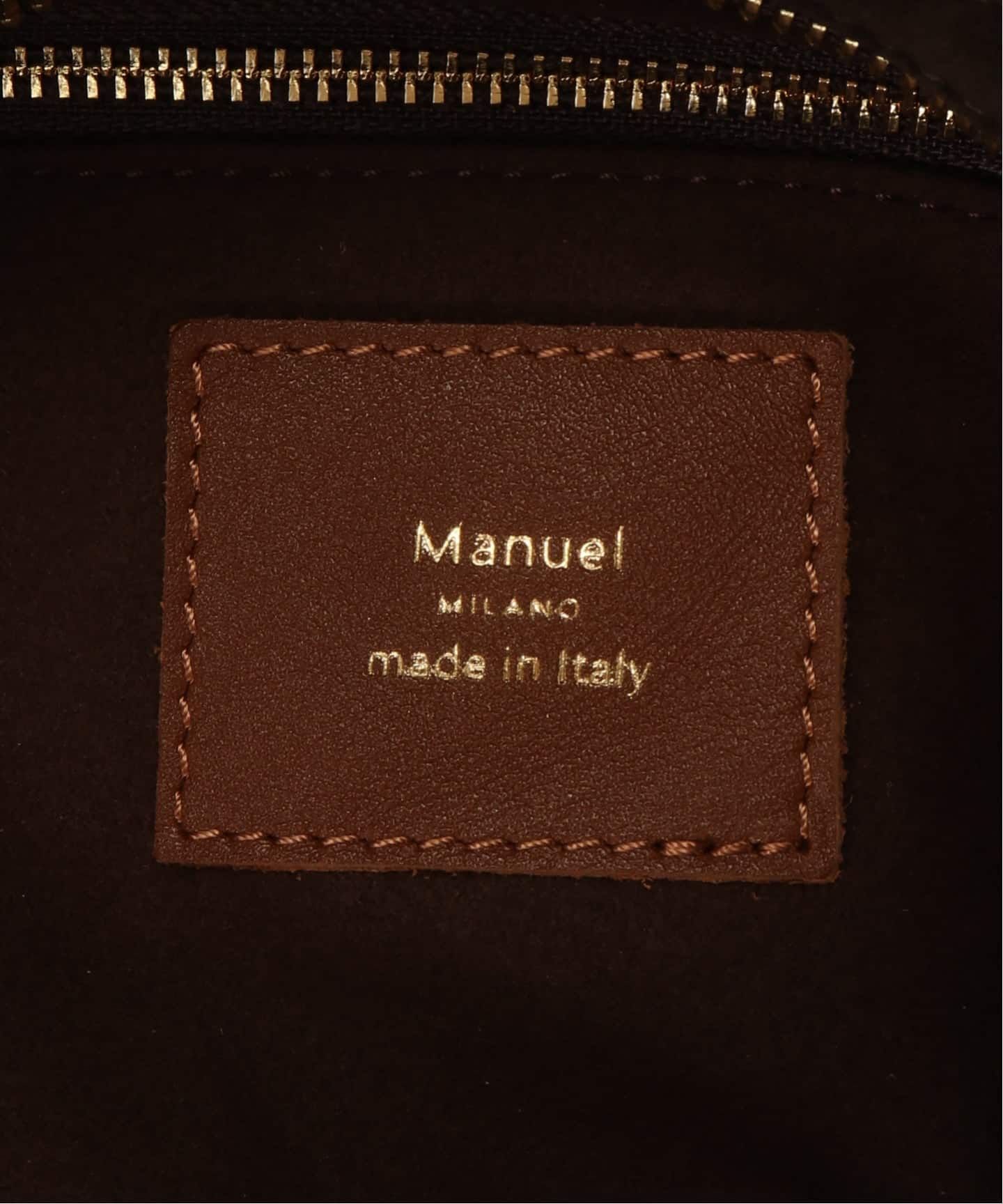Manuel MILANO/マニュエルミラノ TENESSE スエードボストンバッグ 6630