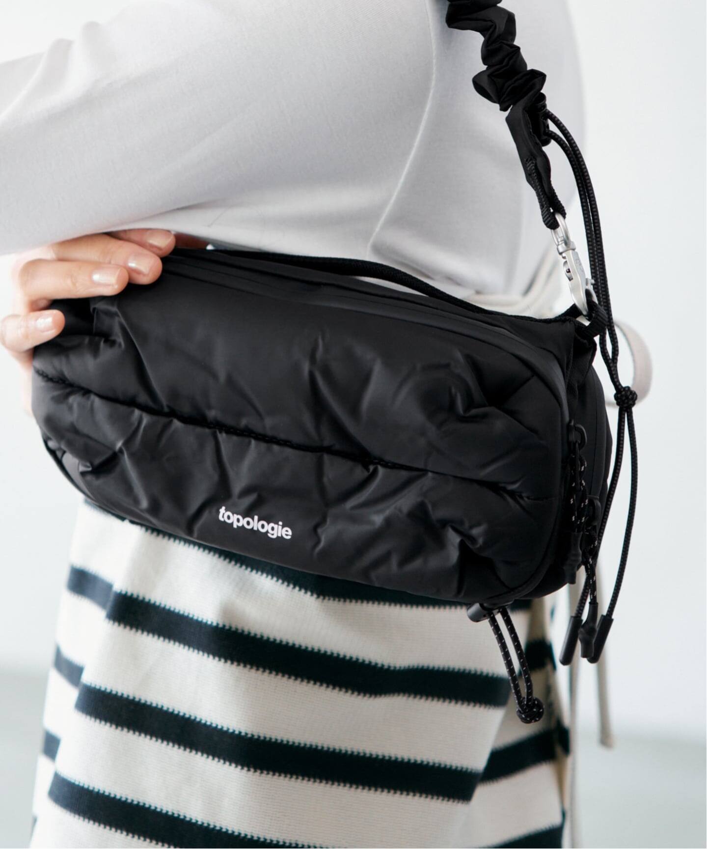 TOPOLOGIE BOTTOLE SACOCHE BAG MEDIUM バッグ TPーWBAーBS2-BLK-38