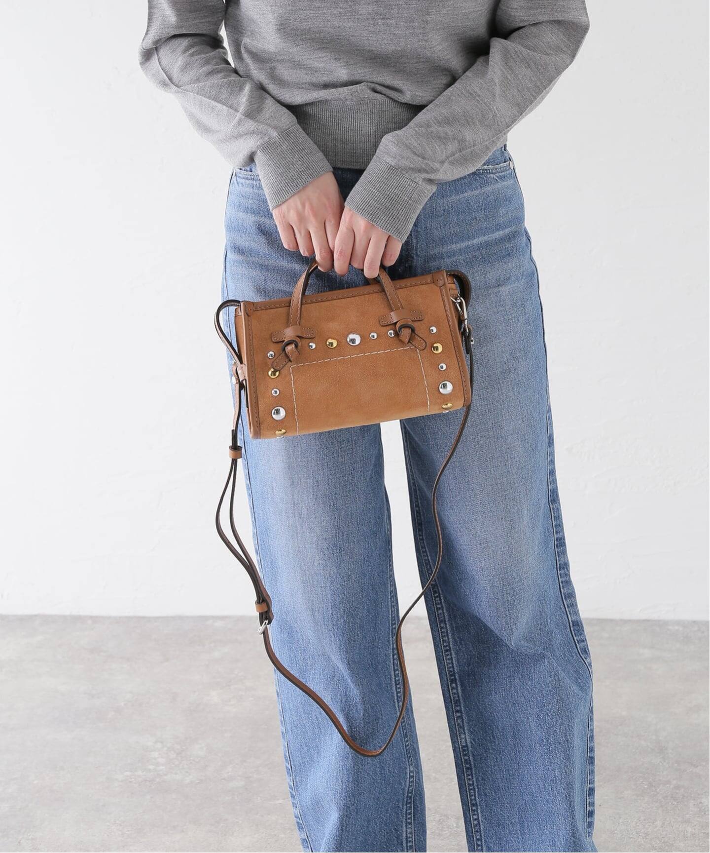 みな子様　シュクリエバッグ①40cm zipper GIANNI CHIARINI/ジャン二 キアリー二 MARCELLA TNGR MINI バッグ