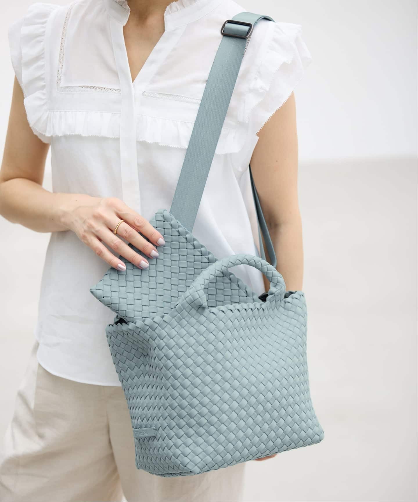 NAGHEDI/ナゲディ 別注 St Barths Small Tote バッグ SN03012LD