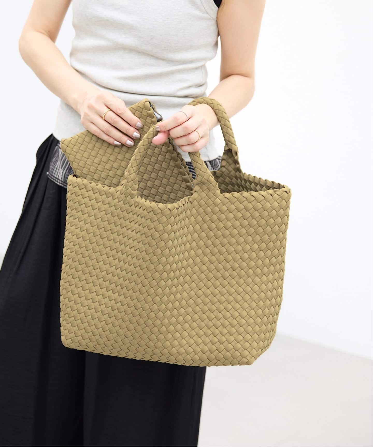 NAGHEDI/ナゲディ 別注 St.Barths Medium Tote バッグ SN03013LD
