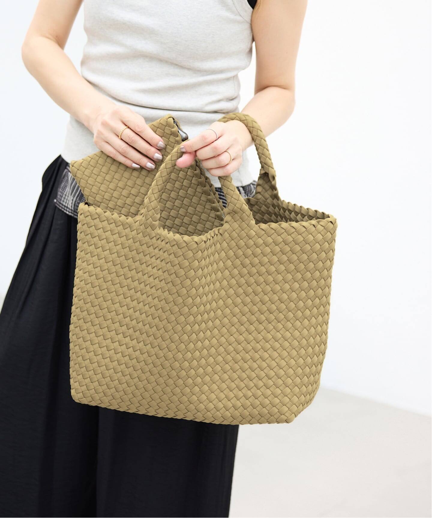 NAGHEDI/ナゲディ 別注 St.Barths Medium Tote バッグ SN03013LD 