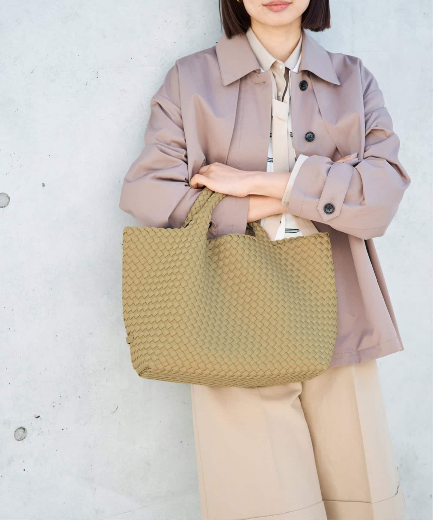 NAGHEDI/ナゲディ 別注 St.Barths Medium Tote バッグ SN03013LD