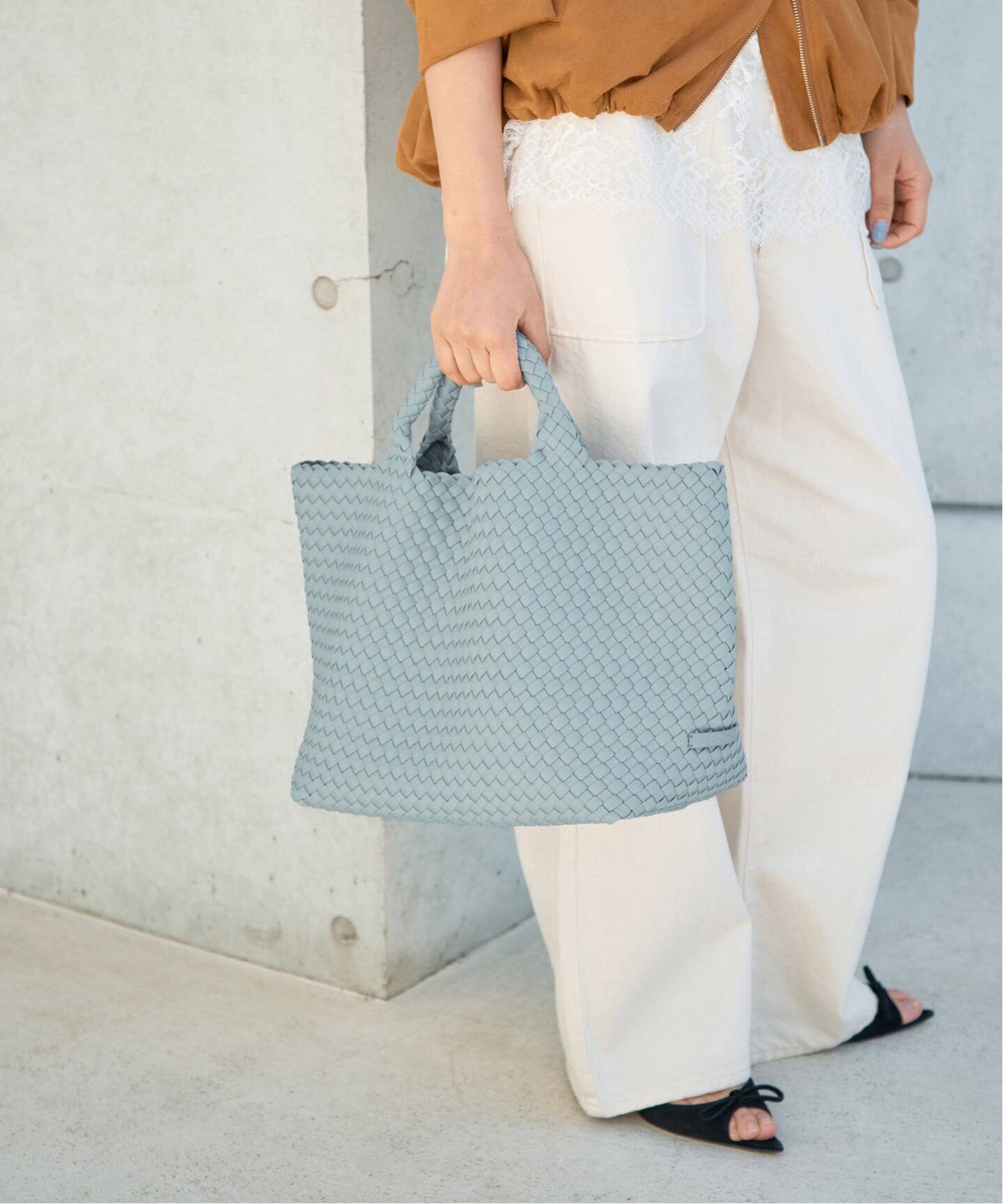 NAGHEDI/ナゲディ 別注 St.Barths Medium Tote バッグ SN03013LD