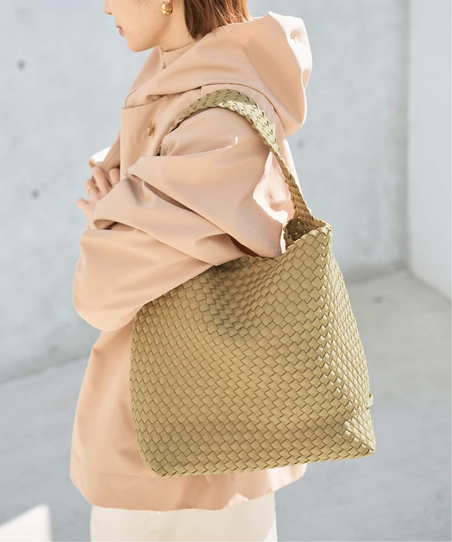 NAGHEDI/ナゲディ 別注 Normal Medium Hobo バッグ SND4023LD（トート