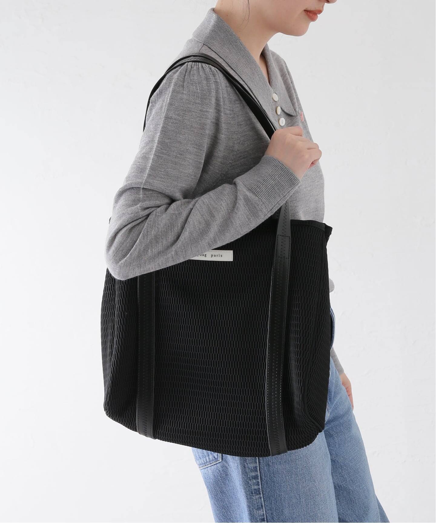 qbag paris/キューバッグ パリ nest zip M バッグ NEST-MZIP（トート