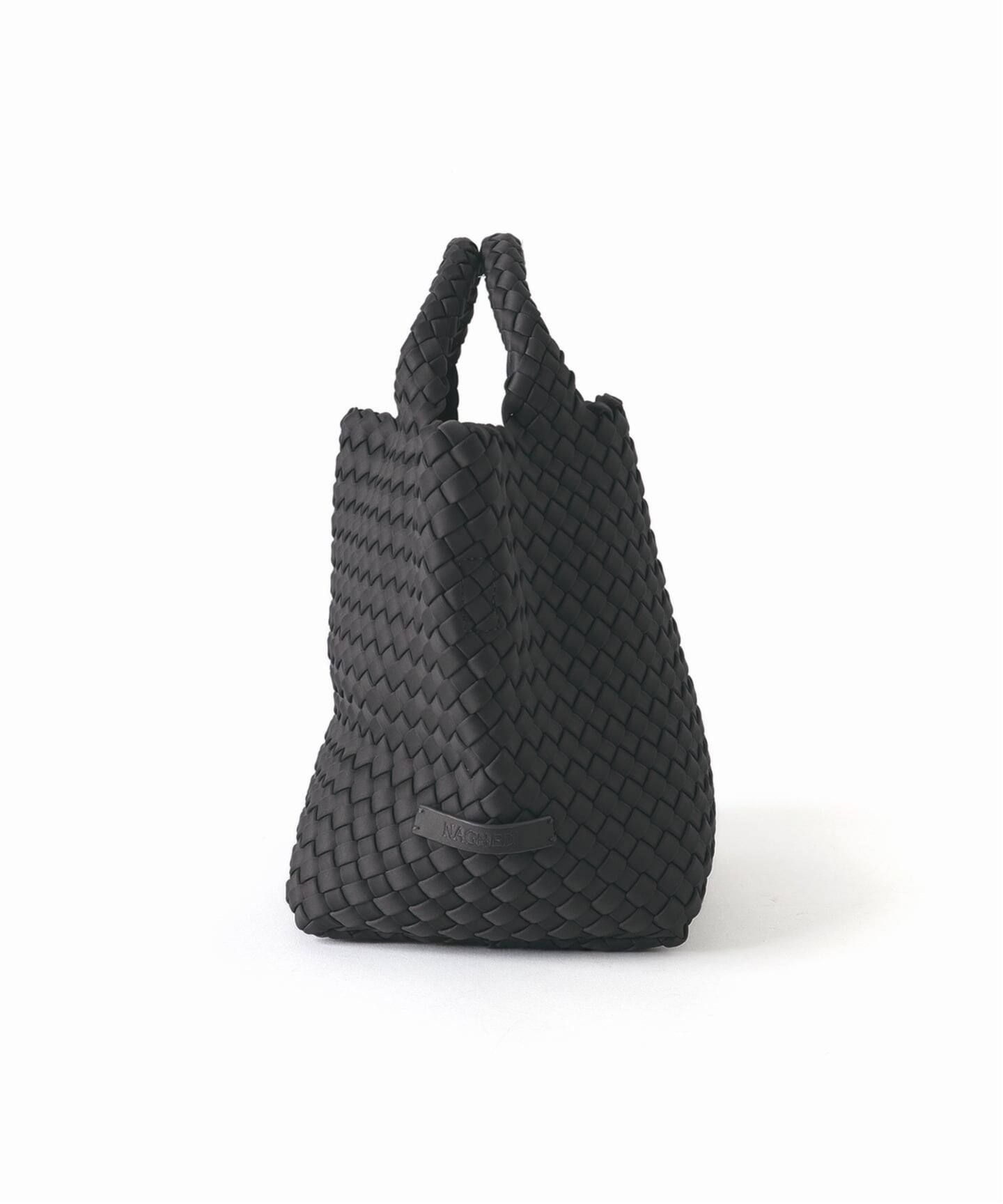 【未使用保管✨】ナゲディ St. Barths Small トートバッグ 黒色 NAGHEDI/ナゲディ St Barths Small Tote トートバッグ SN03012LD
