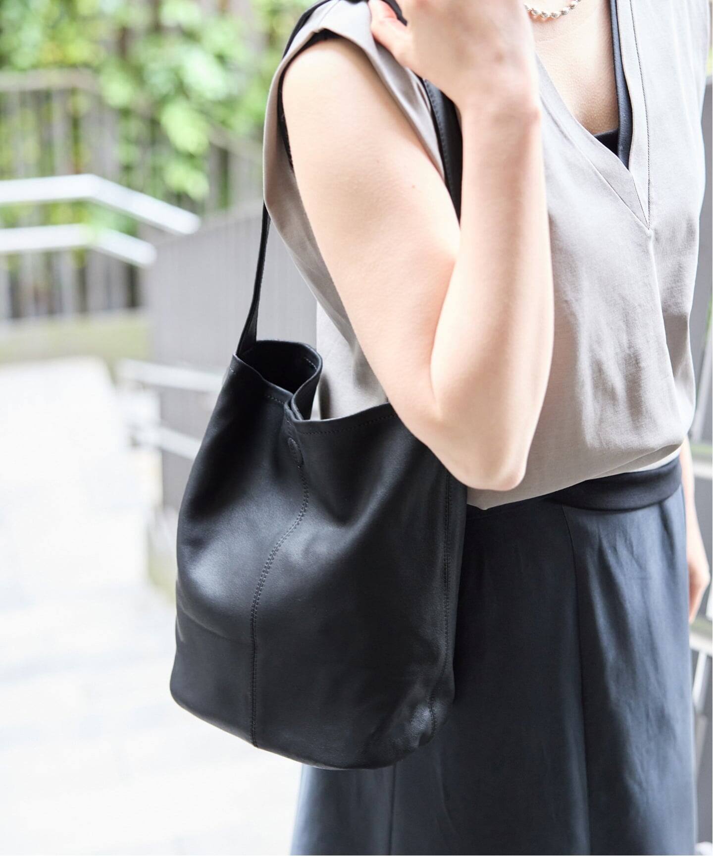 Morphee/モルフェ CYLINDER(S size)BLACK バッグ（ショルダーバッグ 