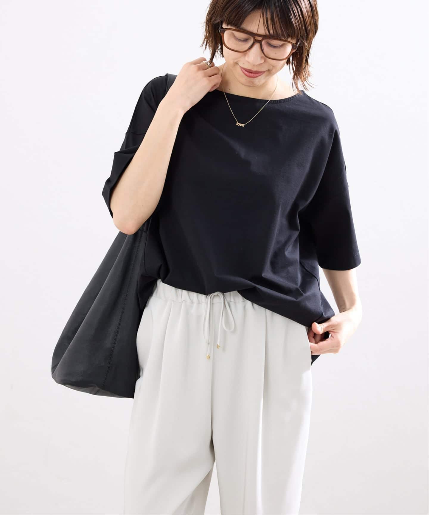 Morphee/モルフェ CYLINDER(M size)BLACK バッグ（ショルダーバッグ