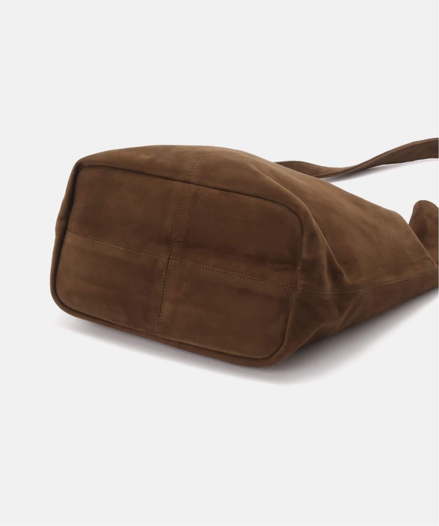 Morphee/モルフェ CYLINDER(M size)OIL SUEDE BROWN バッグ