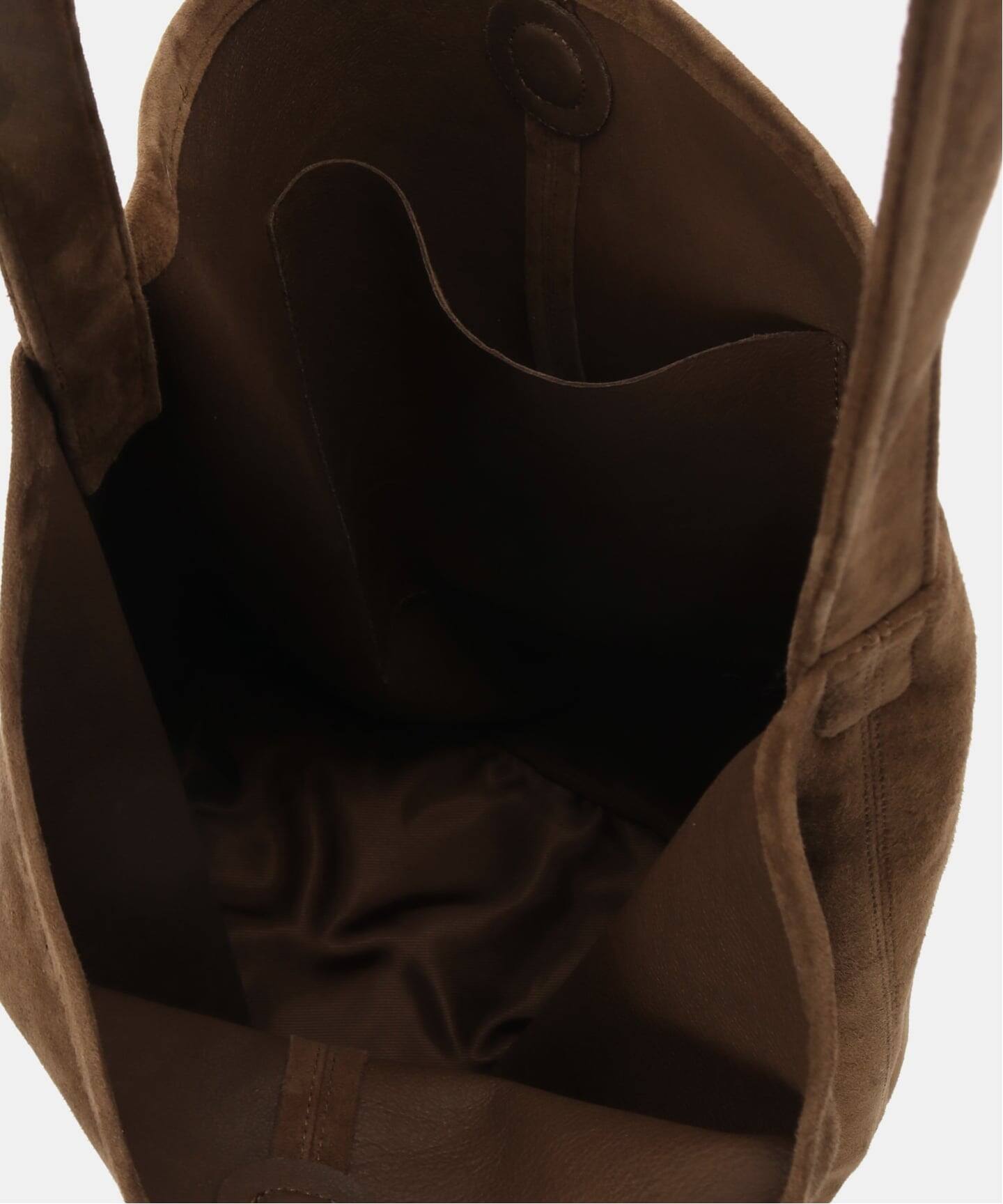 Morphee/モルフェ CYLINDER(M size)OIL SUEDE BROWN バッグ