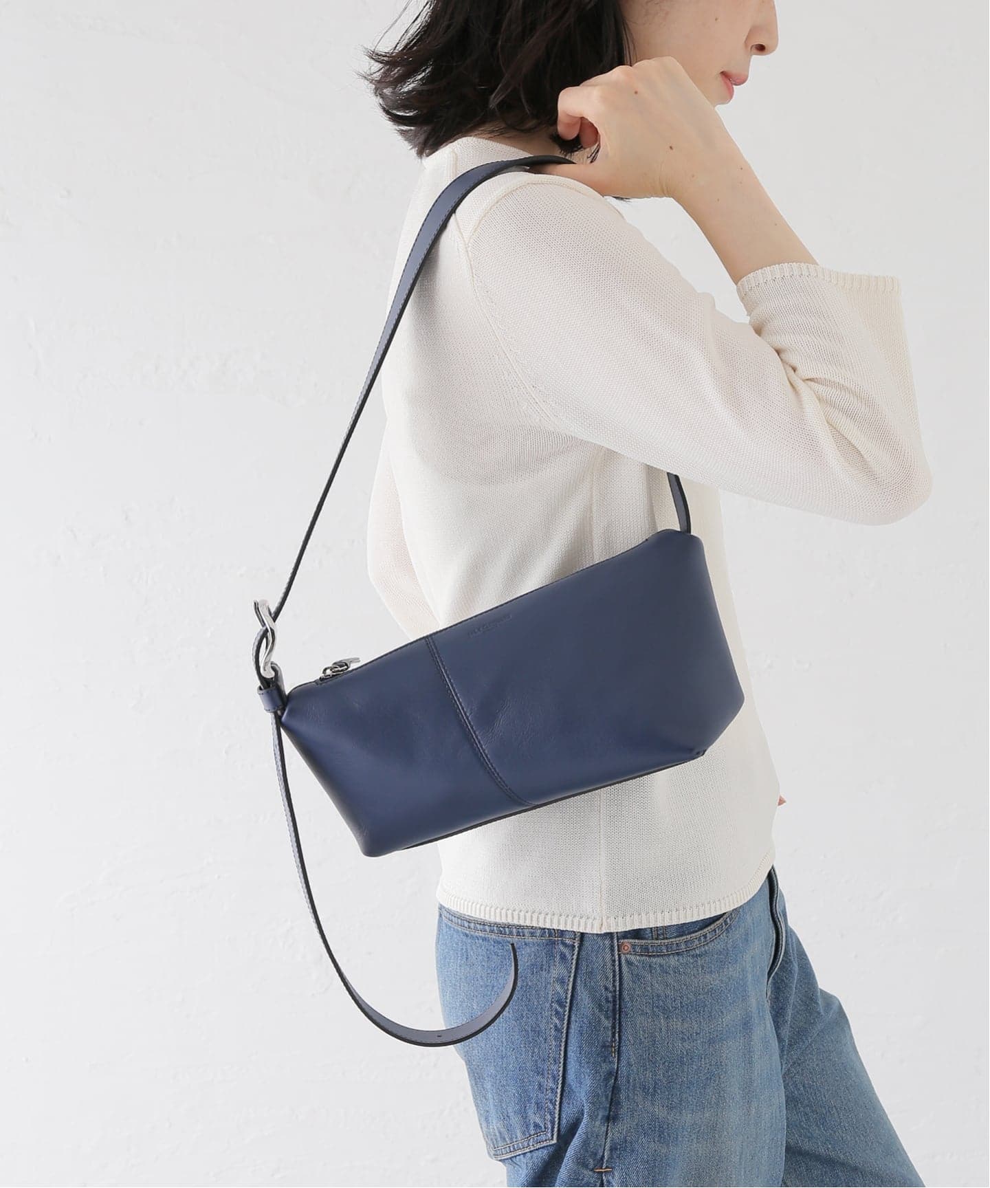 J&amp;M DAVIDOSON  リップスティック ショルダーバッグ  IENA J&M DAVIDSON/J&Mデヴィッドソン DISK TWIST バッグ（ショルダーバッグ