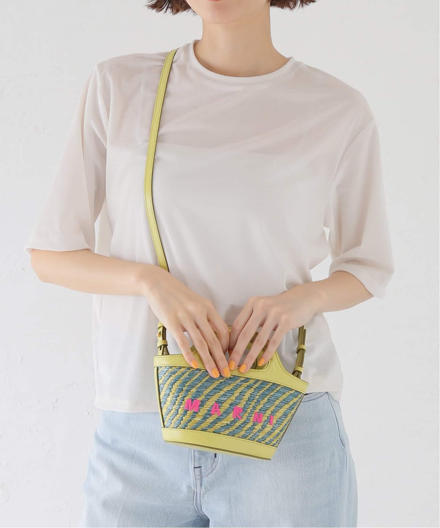 MARNI/マルニ Tropicalia マイクロバッグ BMMP0067U2P9841