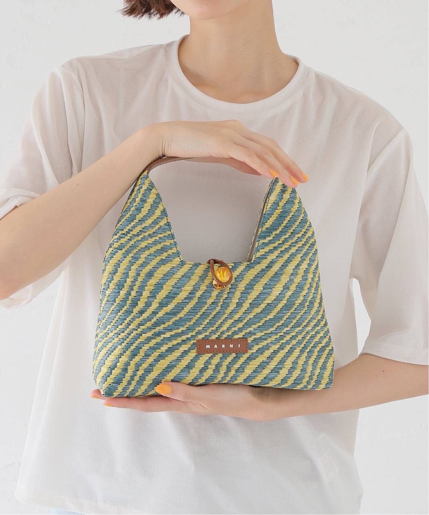 MARNI/マルニ Trapeze ミニトップハンドルバッグ BMMP0171U1P9841
