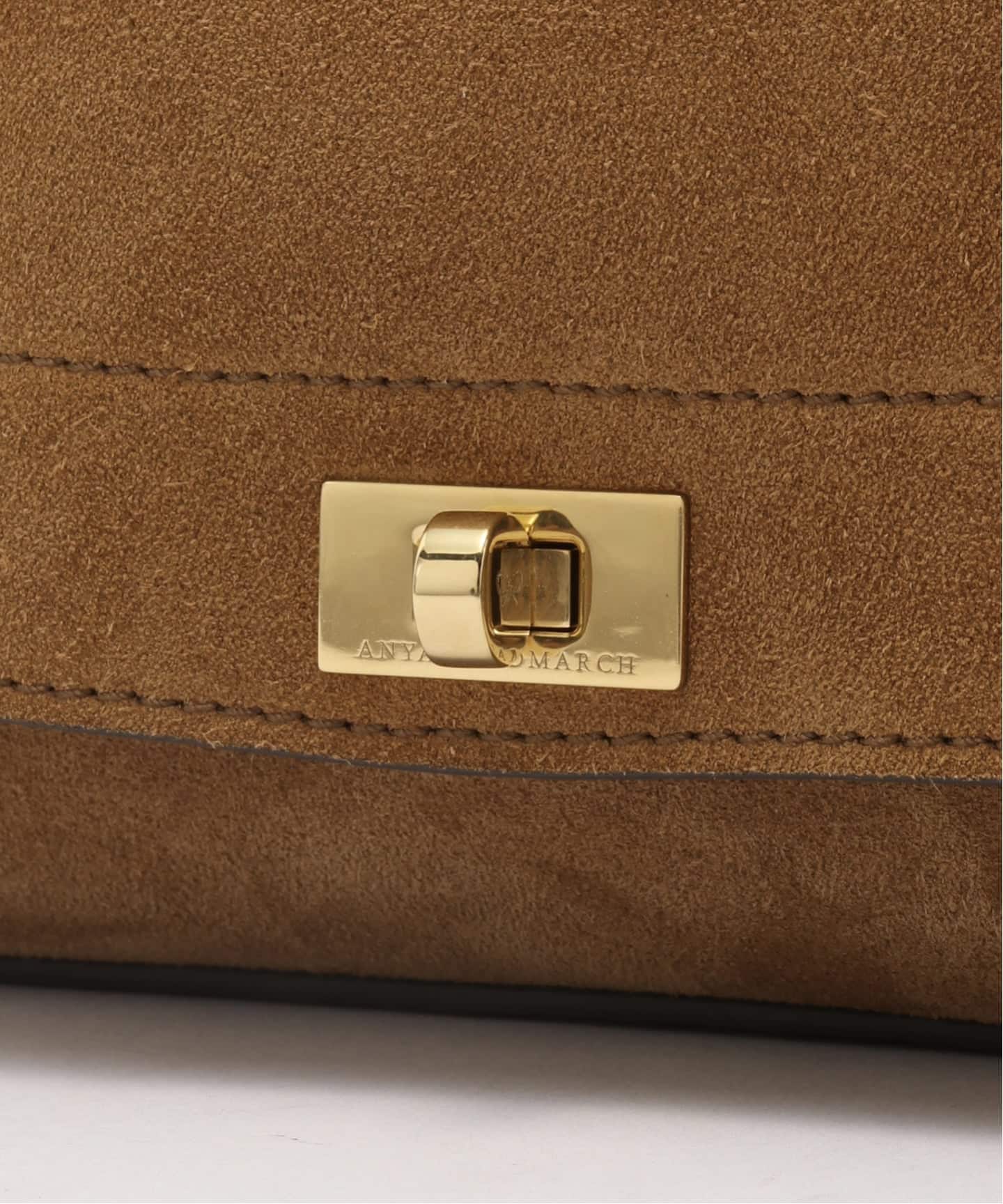 ANYA HINDMARCH/アニヤ ハインドマーチ Mortimer Crossbody Suede