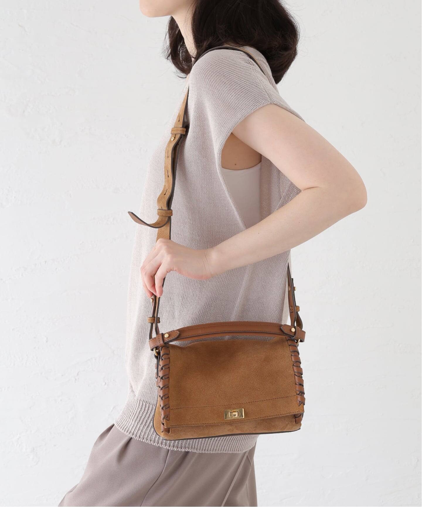 ANYA HINDMARCH/アニヤ ハインドマーチ Mortimer Crossbody Suede