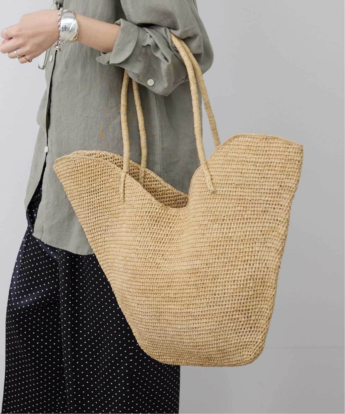 MADE IN MADA /メイドインマダ DOMOINA BAG（かごバッグ）｜SLOBE IENA