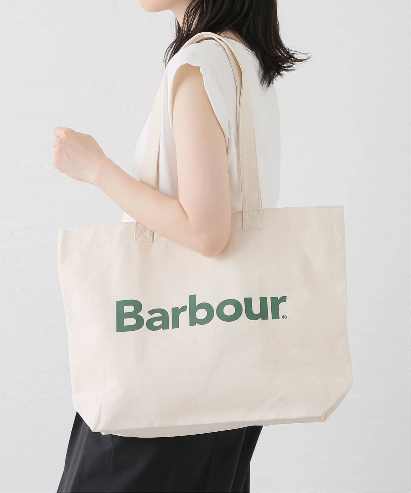 Barbour/バブアー ロゴトートバッグ UBA0733（トートバッグ）｜SLOBE