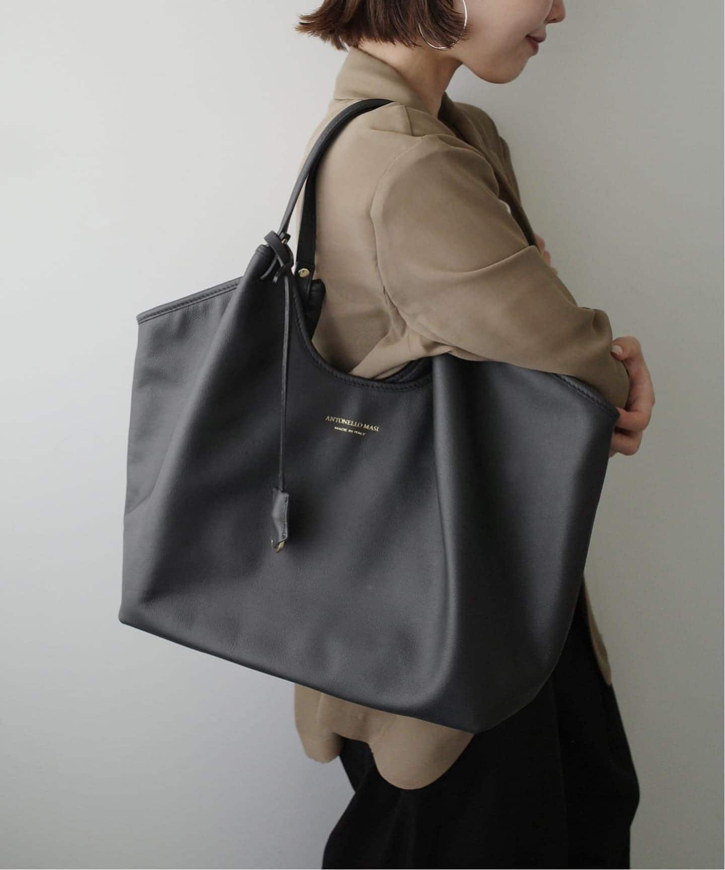 ☆タグ付き新品☆【ANTONELLO MASI】SLOBE別注レザートート 追加5予約》ANTONELLO MASI SLOBE別注 レザートートバッグ（トート