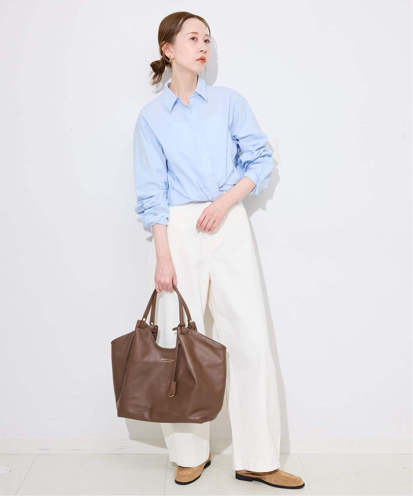 追加5予約》ANTONELLO MASI SLOBE別注 レザートートバッグ（トート