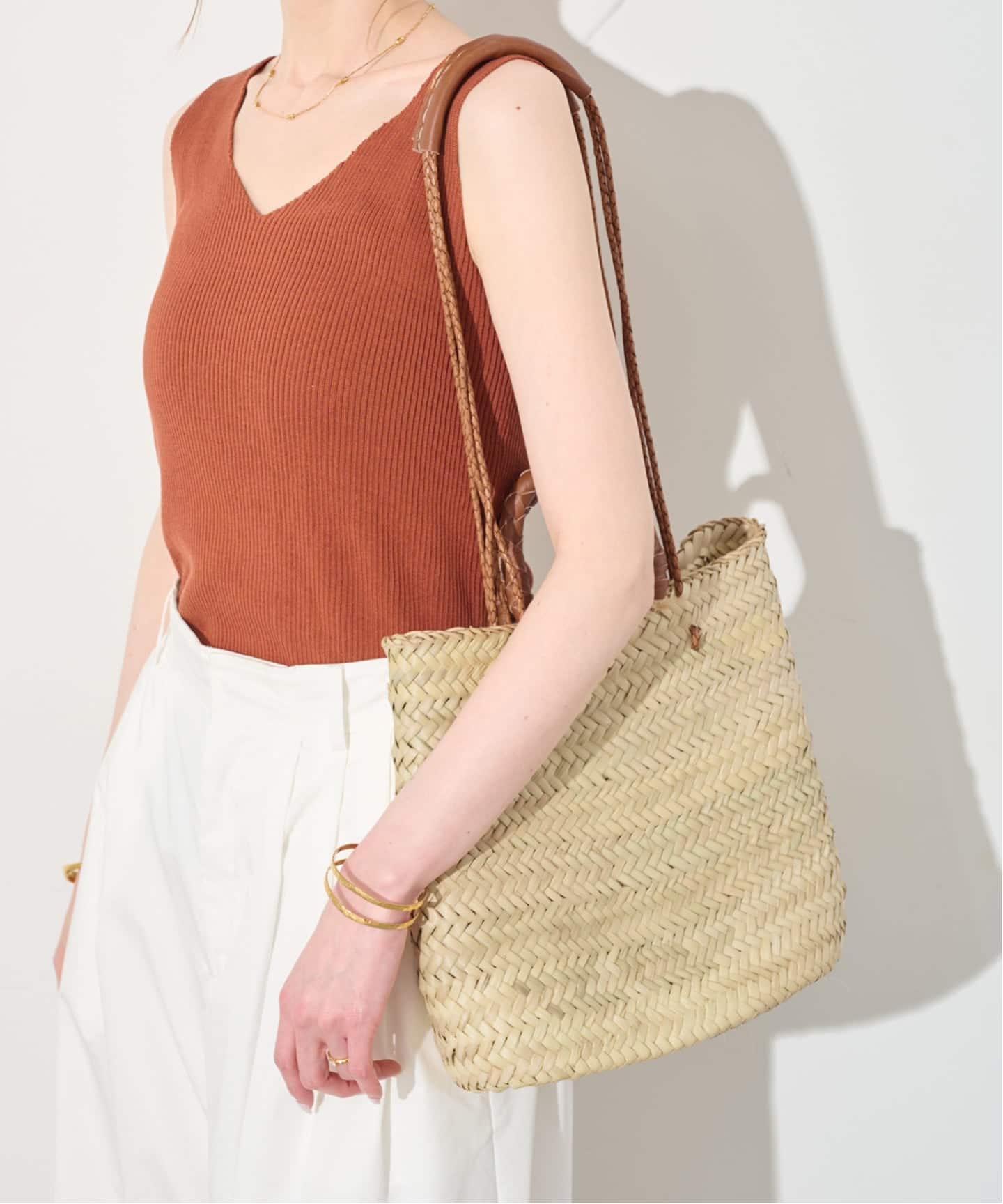 KECH/ケシュ SLOBE別注 カゴトートバッグ（かごバッグ）｜SLOBE IENA