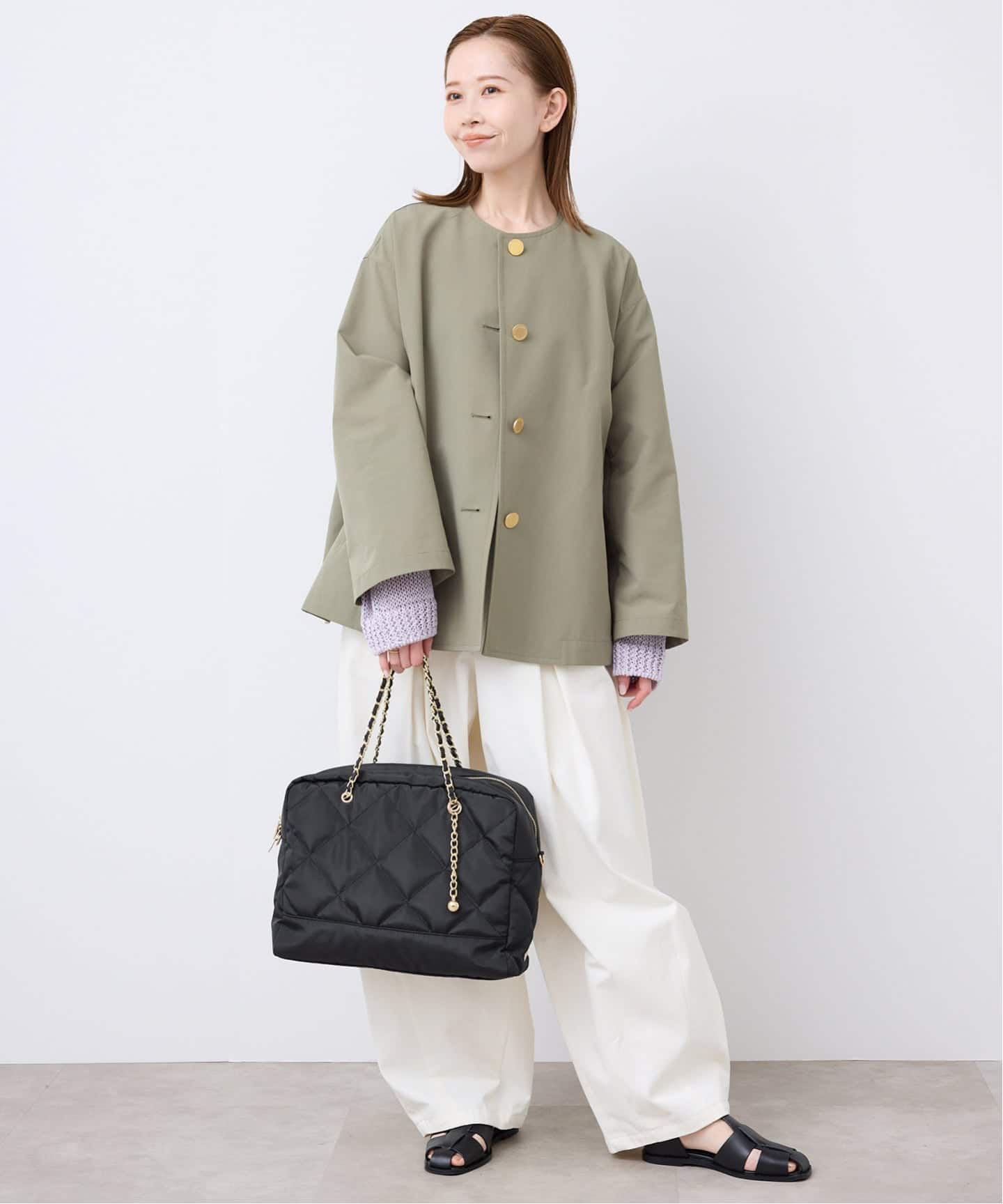 予約》OUTDOOR/アウトドア SLOBE別注 キルティング2WAYショルダー